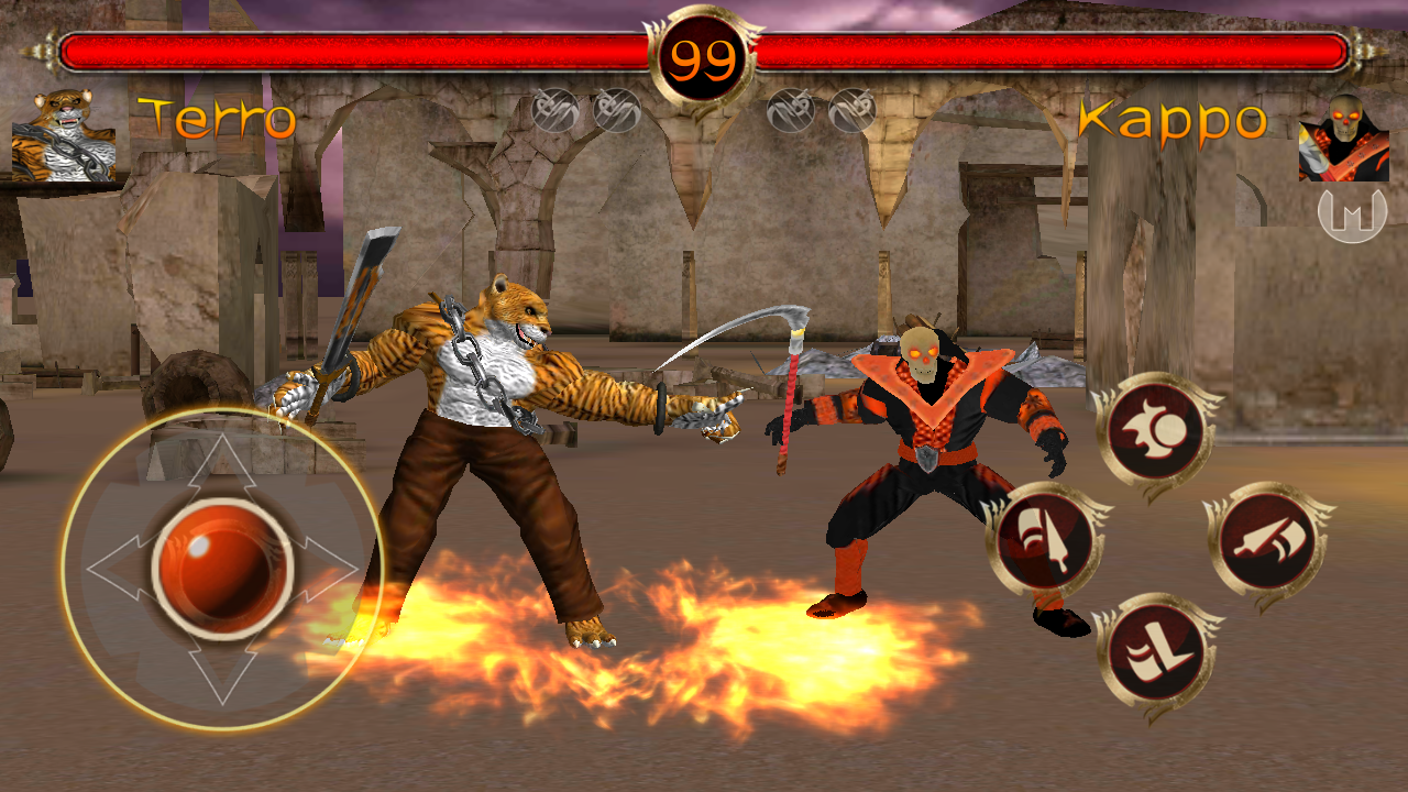 اسکرین شات 1 بازی Terra Fighter 2 Fighting Games