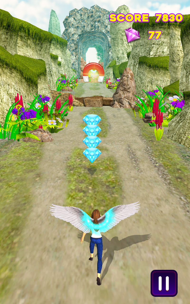 اسکرین شات 1 بازی Royal Princess Jungle Run Game