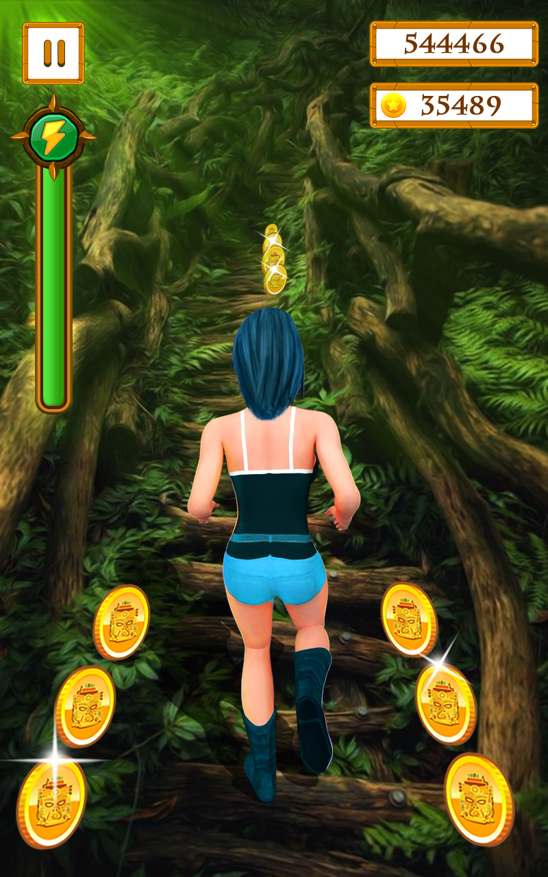 اسکرین شات 7 برنامه Scary Temple Princess Runner Games 2021