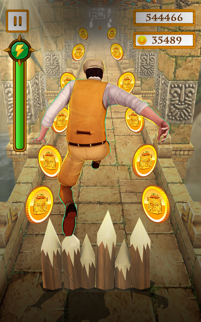 اسکرین شات 5 برنامه Scary Temple Princess Runner Games 2021