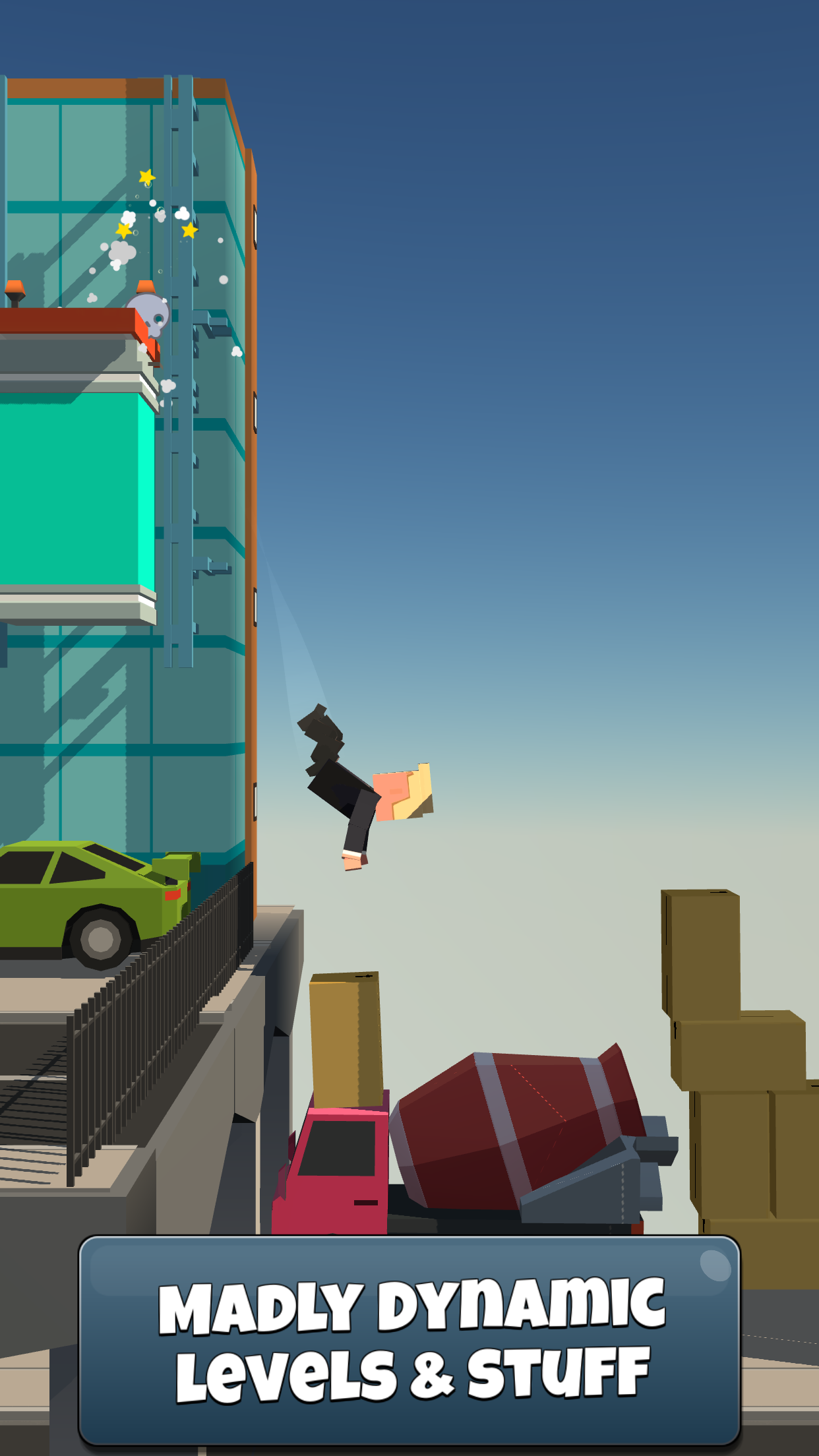 اسکرین شات 2 بازی Backflipper: Flip city & space