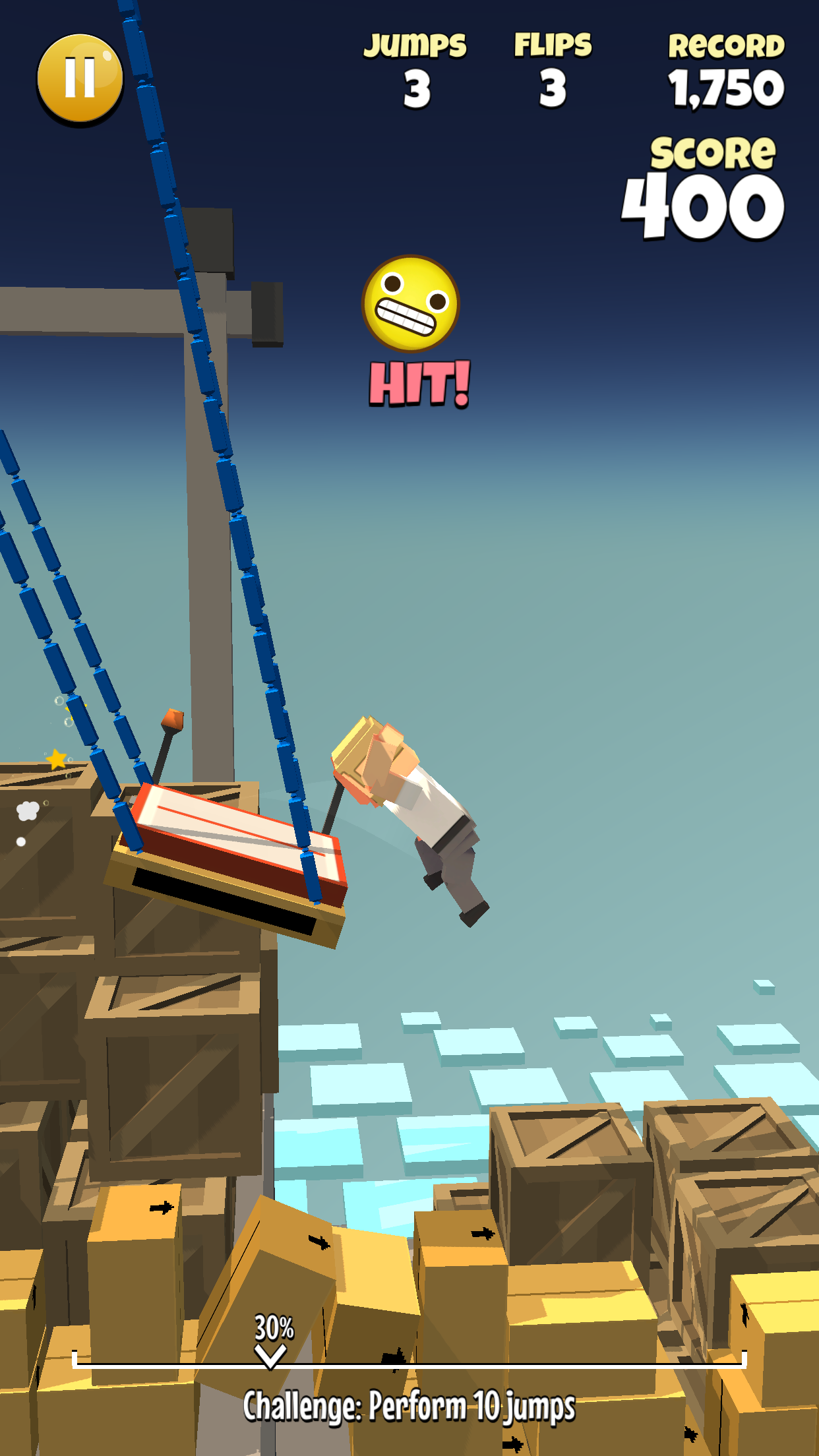اسکرین شات 6 بازی Backflipper: Flip city & space