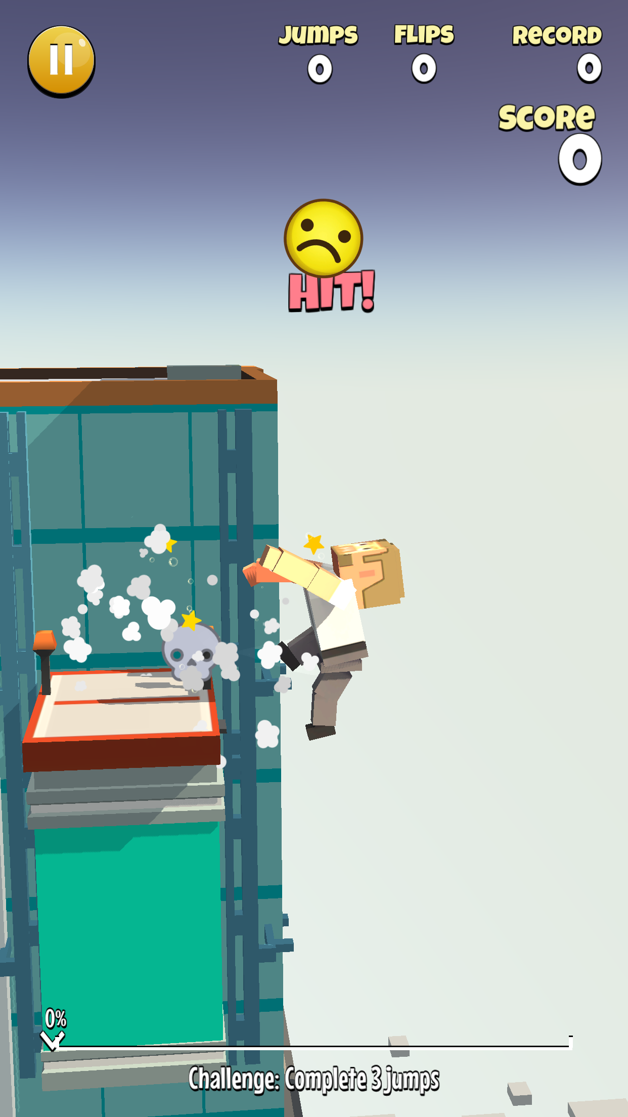 اسکرین شات 5 بازی Backflipper: Flip city & space