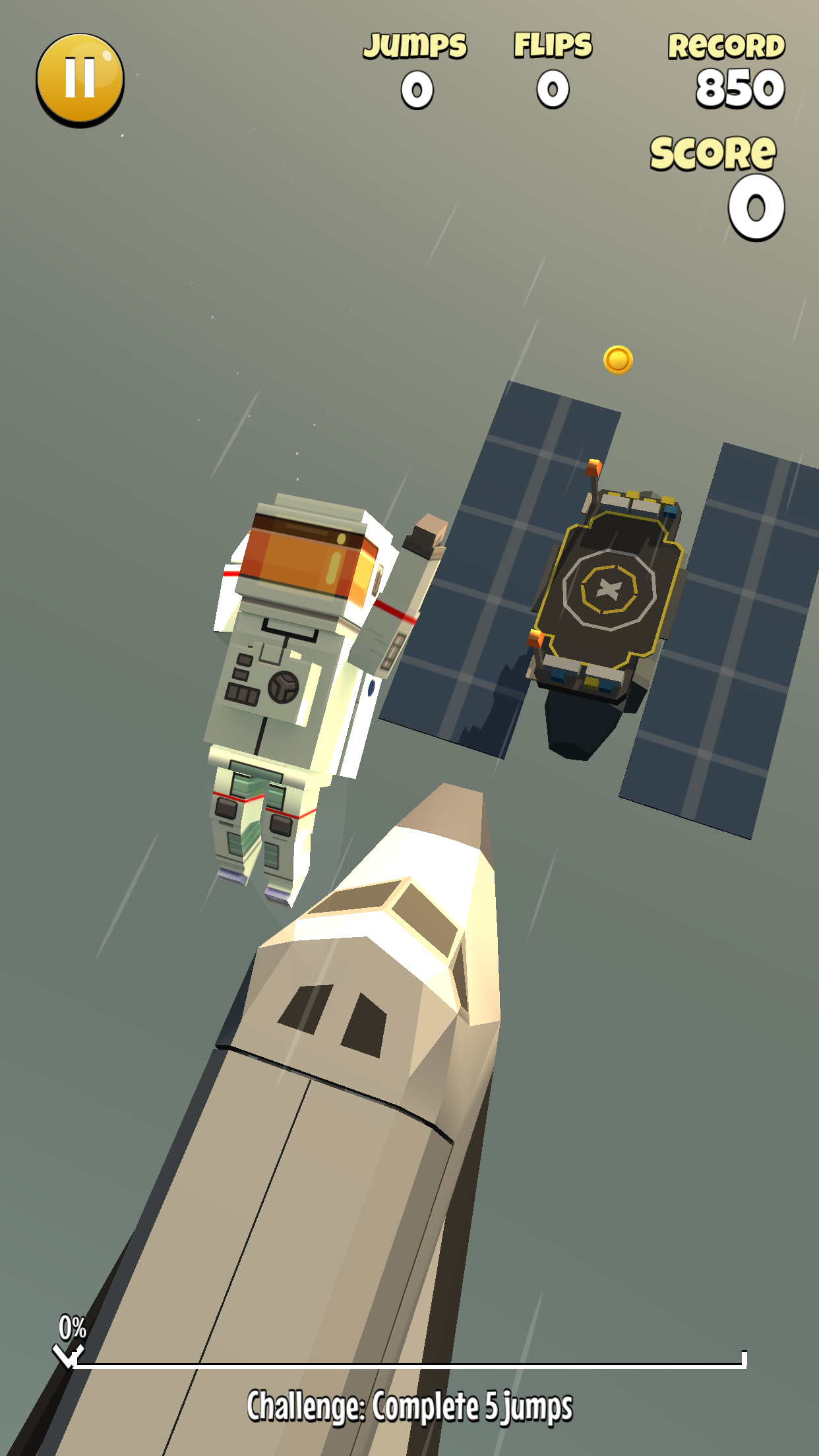 اسکرین شات 4 بازی Backflipper: Flip city & space