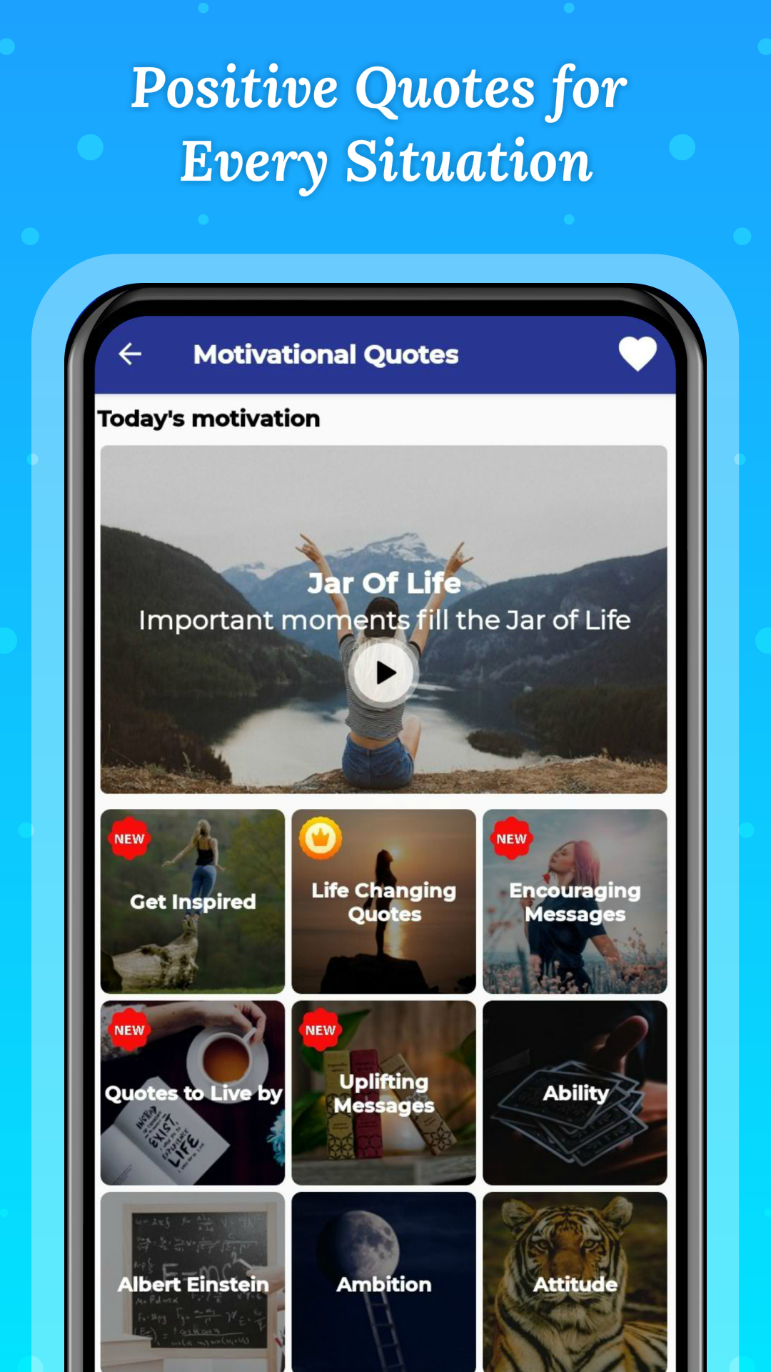 اسکرین شات 2 برنامه Daily Quotes Motivation