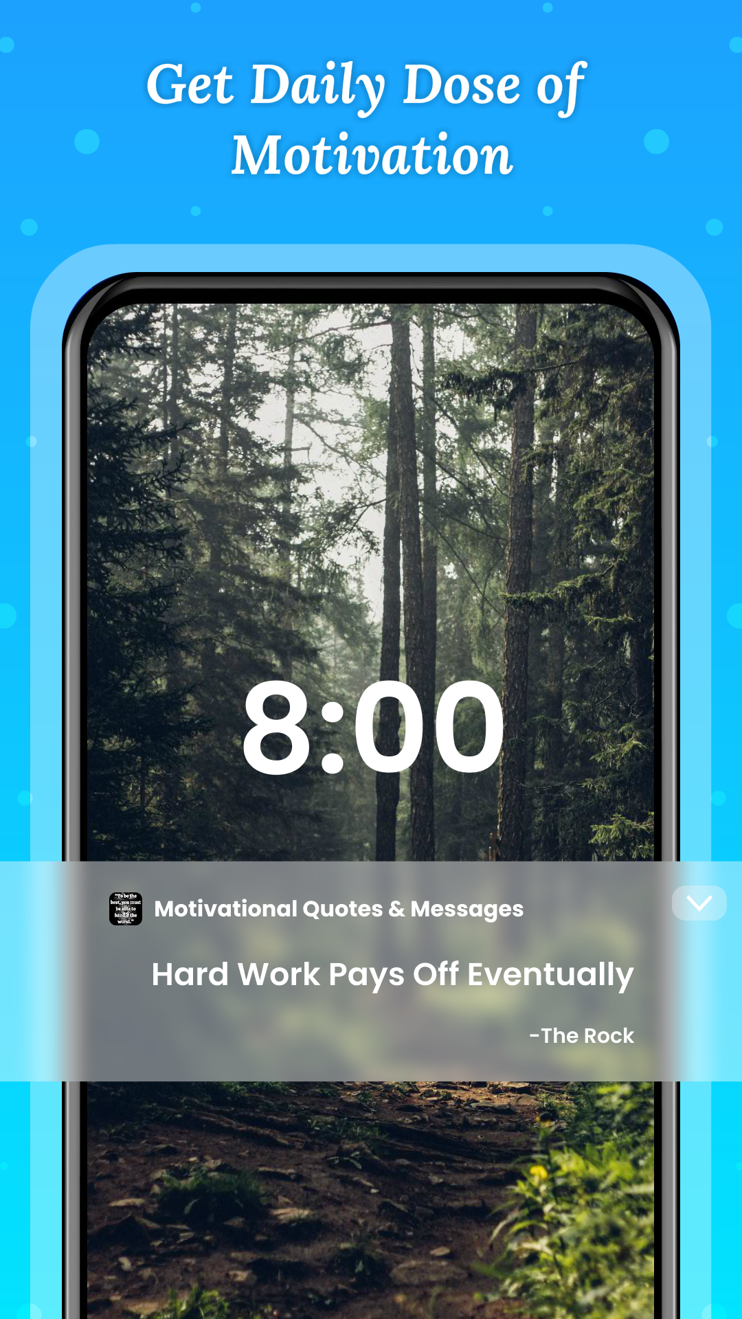 اسکرین شات 1 برنامه Daily Quotes Motivation