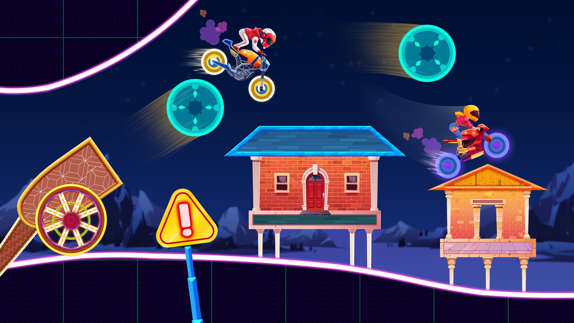 اسکرین شات 3 بازی Bike Race: Moto Racing Game