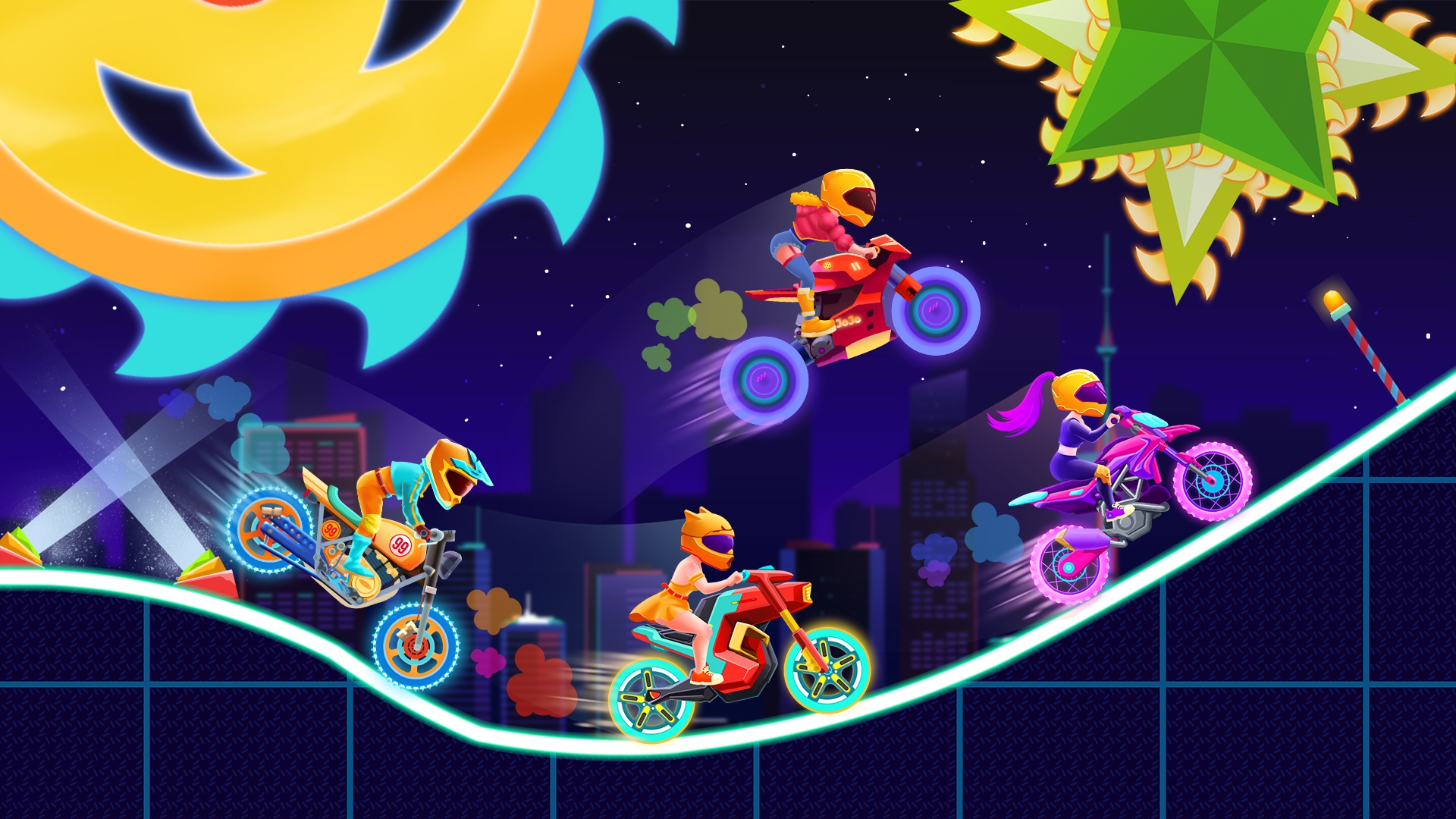 اسکرین شات 2 بازی Bike Race: Moto Racing Game