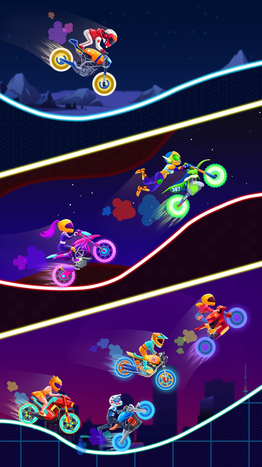 اسکرین شات 6 بازی Bike Race: Moto Racing Game