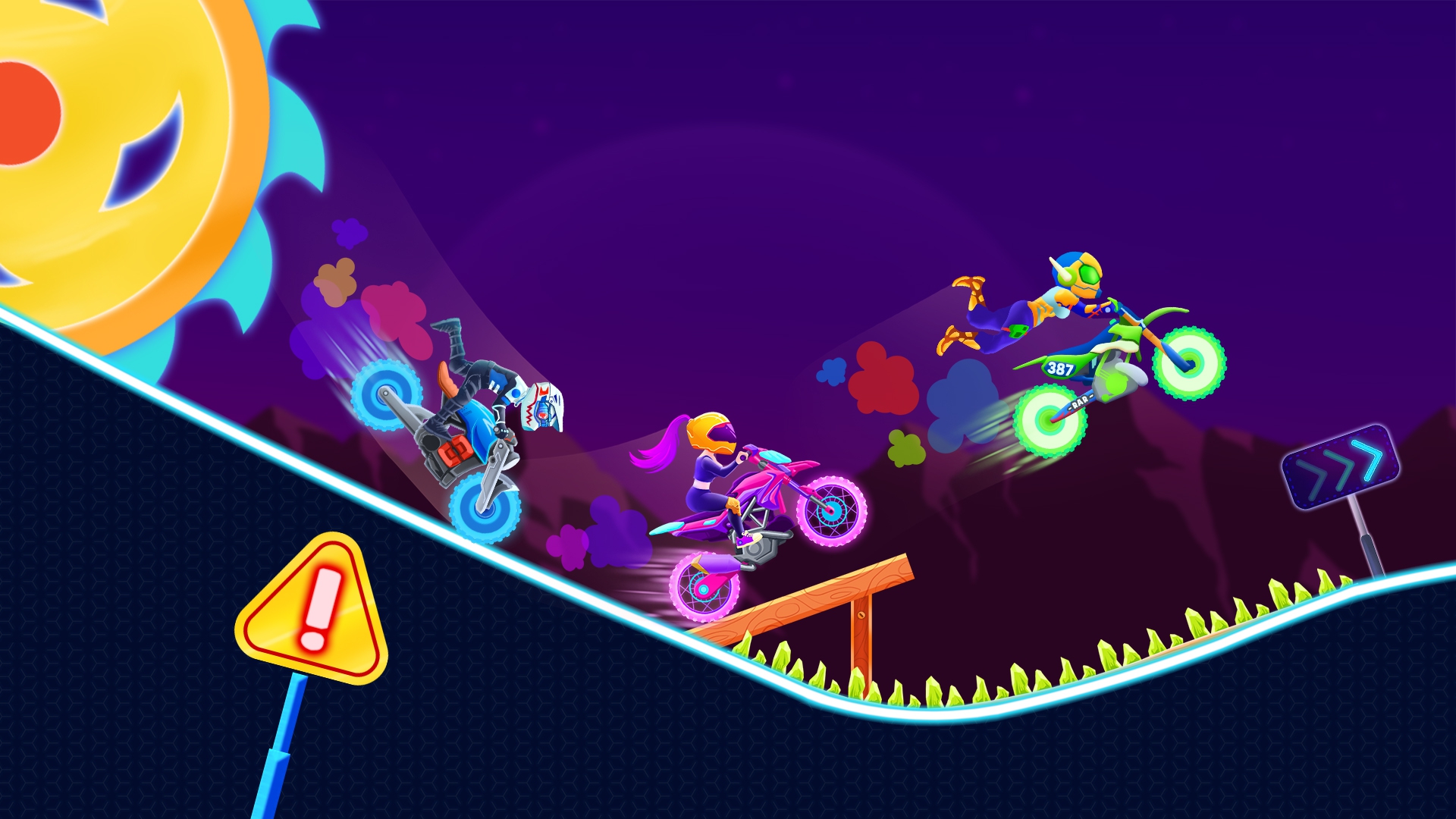 اسکرین شات 1 بازی Bike Race: Moto Racing Game