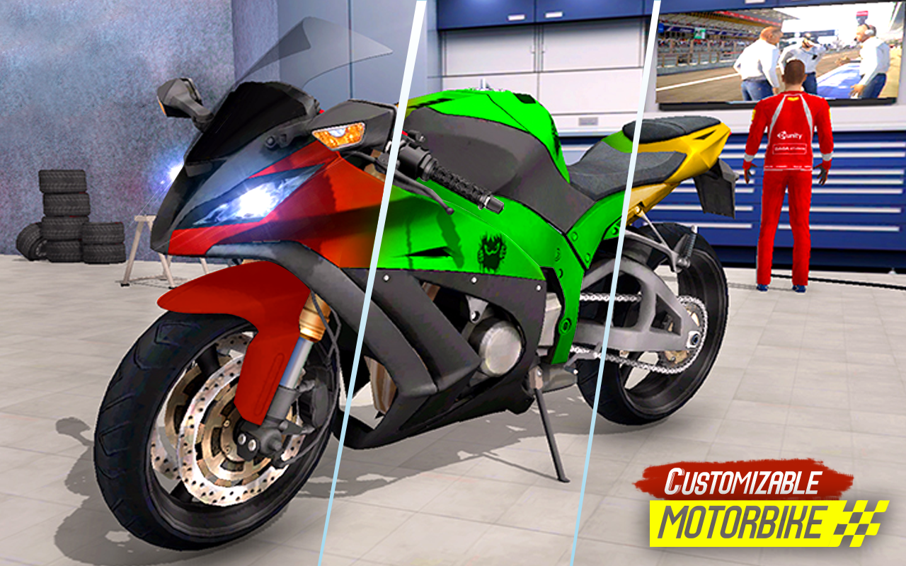 اسکرین شات 4 بازی MotoVRX - Bike Racing Games VR