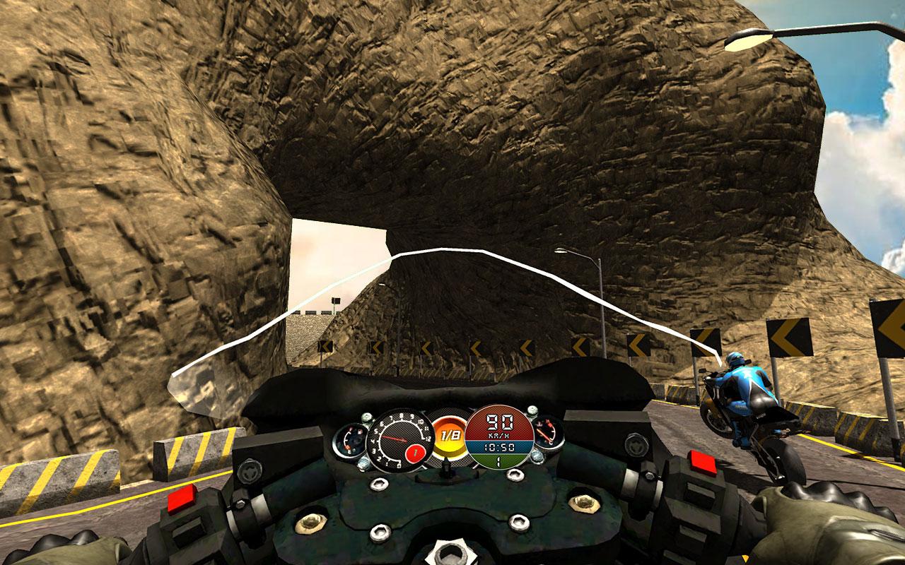 اسکرین شات 6 بازی Mountain Moto Bike Racing Game