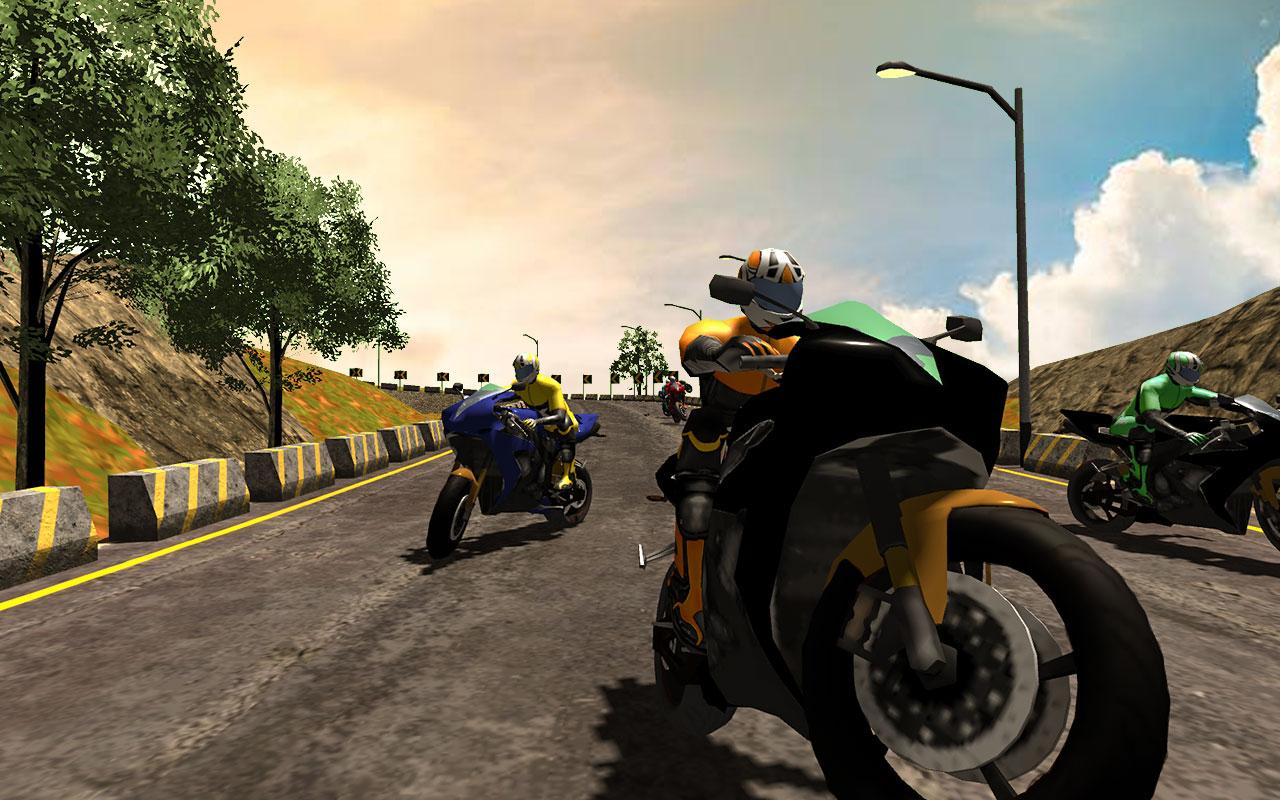 اسکرین شات 3 بازی Mountain Moto Bike Racing Game