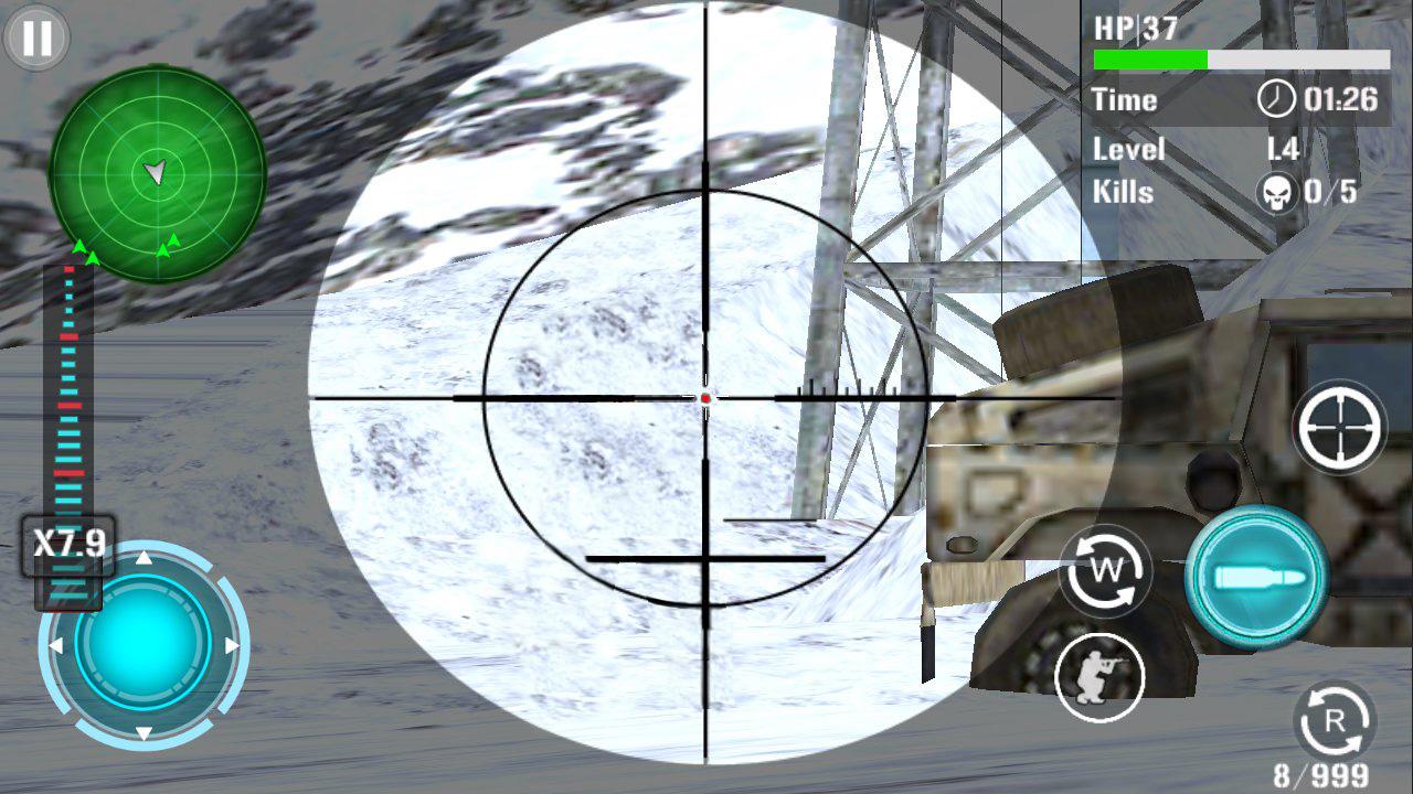 اسکرین شات 5 بازی Mountain Sniper Shooting