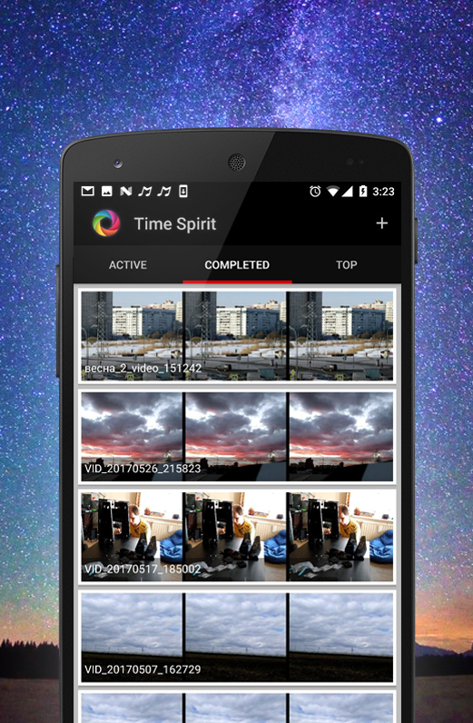 اسکرین شات 2 برنامه Time Lapse camera