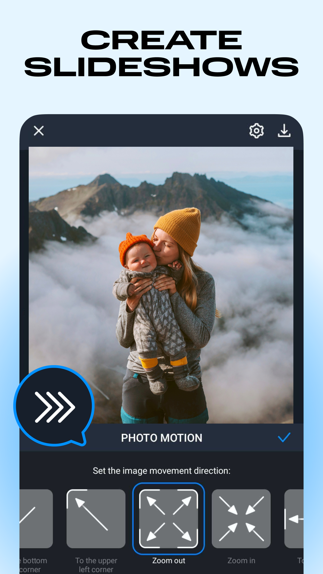 اسکرین شات 3 برنامه ویرایشگر فیلم Movavi Clips
