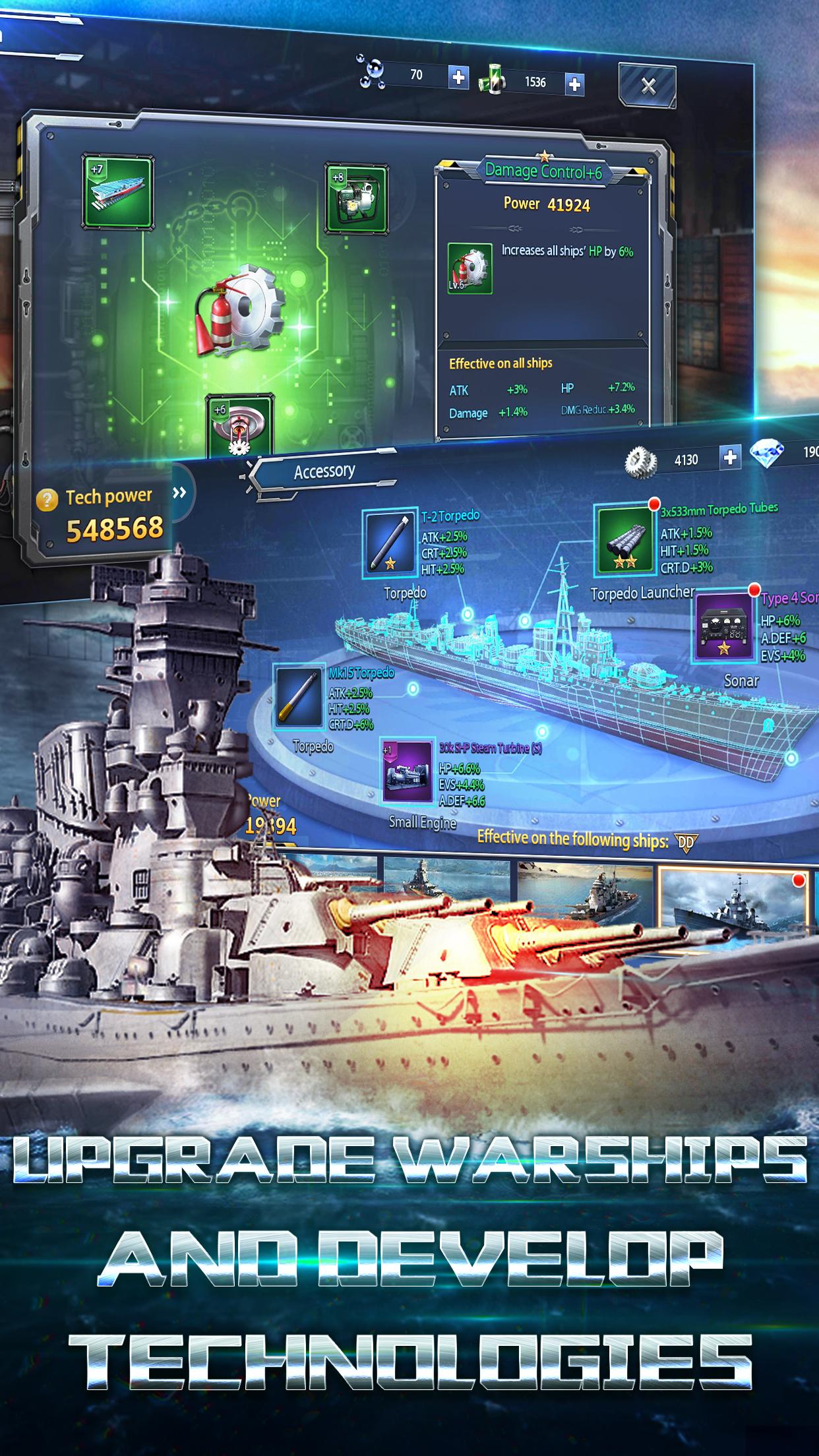 اسکرین شات 3 بازی Fleet Command II: Naval Blitz