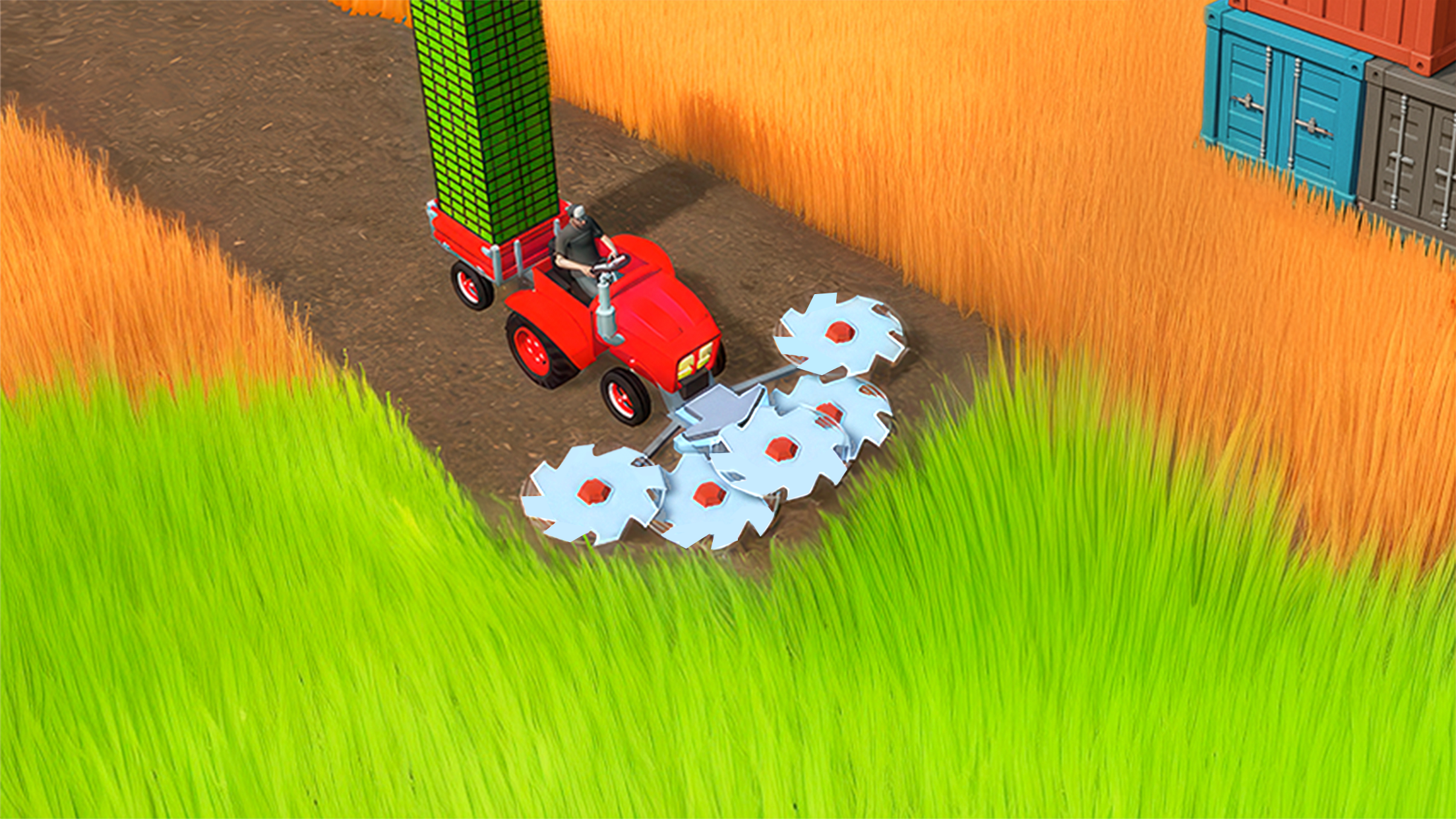 اسکرین شات 4 بازی Mow And Trim: Mowing Games 3D