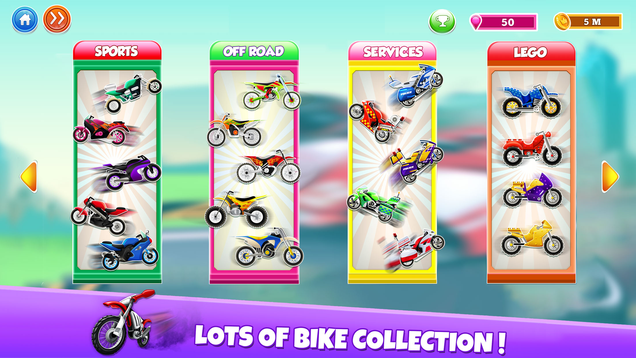 اسکرین شات 6 برنامه Boys Bike Race-Motorcycle Game