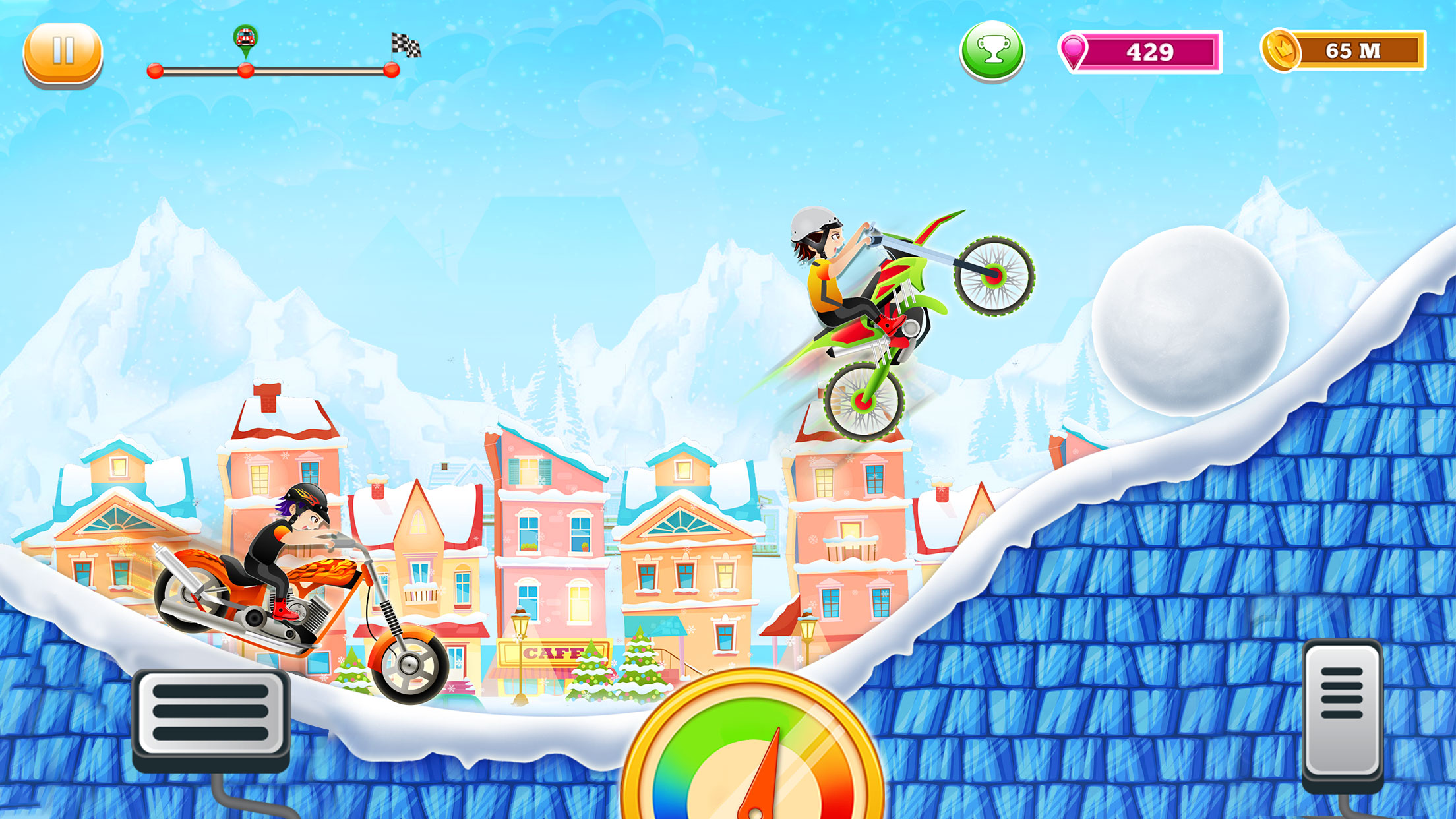اسکرین شات 5 برنامه Boys Bike Race-Motorcycle Game