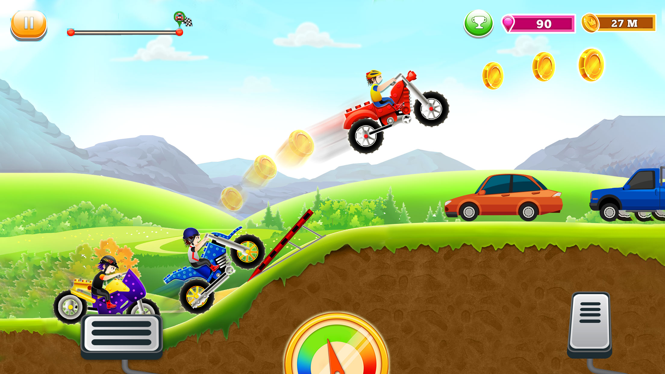 اسکرین شات 8 برنامه Boys Bike Race-Motorcycle Game