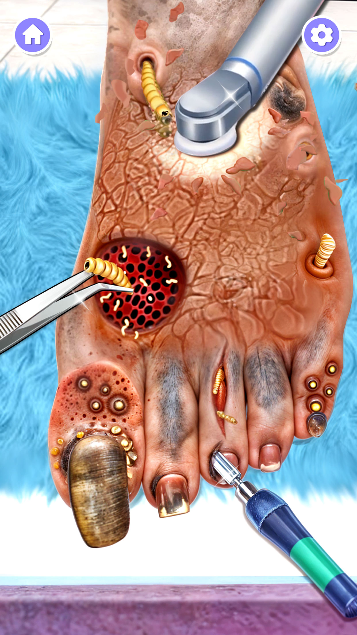 اسکرین شات 3 بازی Skincare ASMR: Relaxing Games