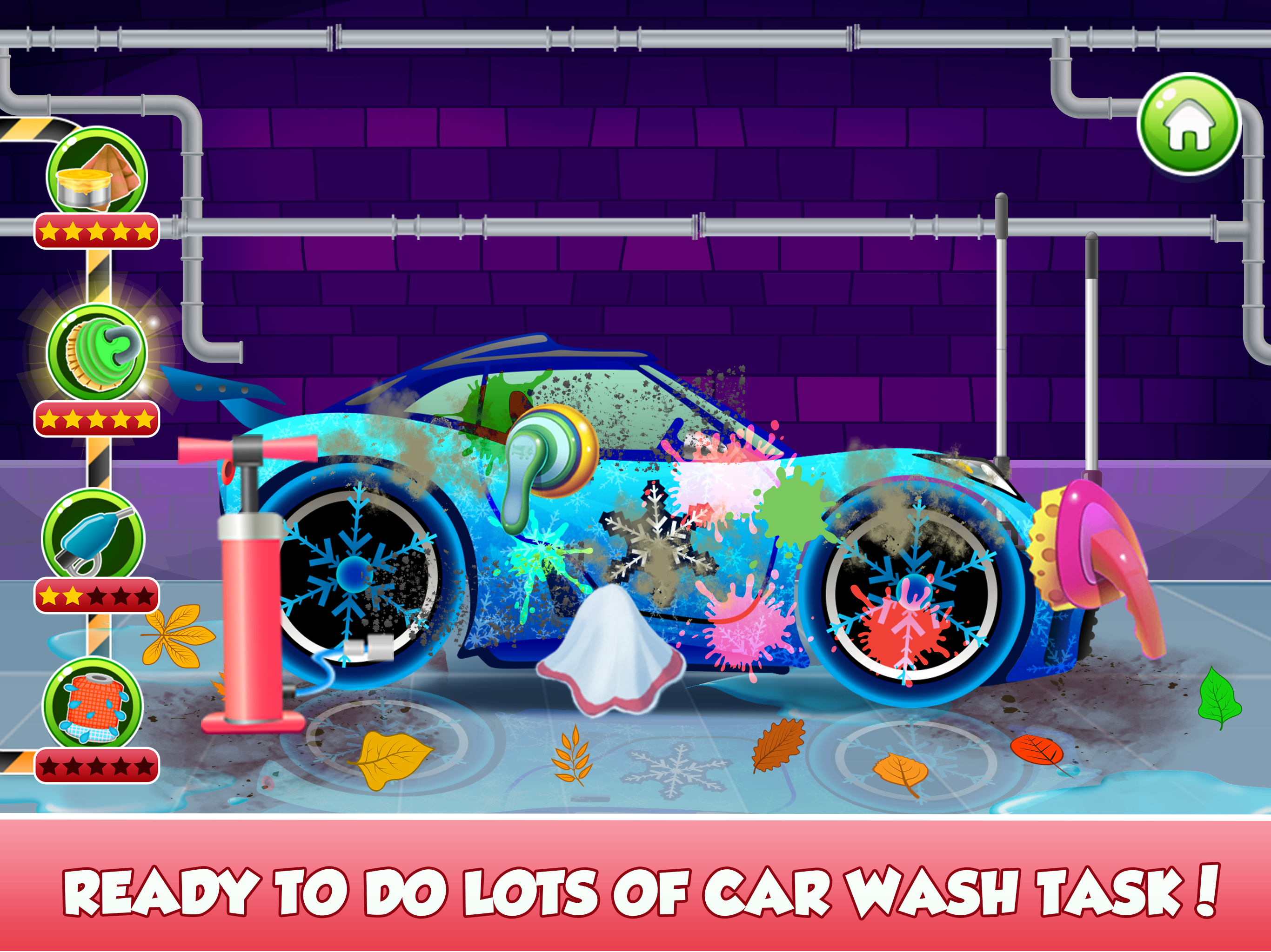 اسکرین شات 3 بازی Car Wash game for girls