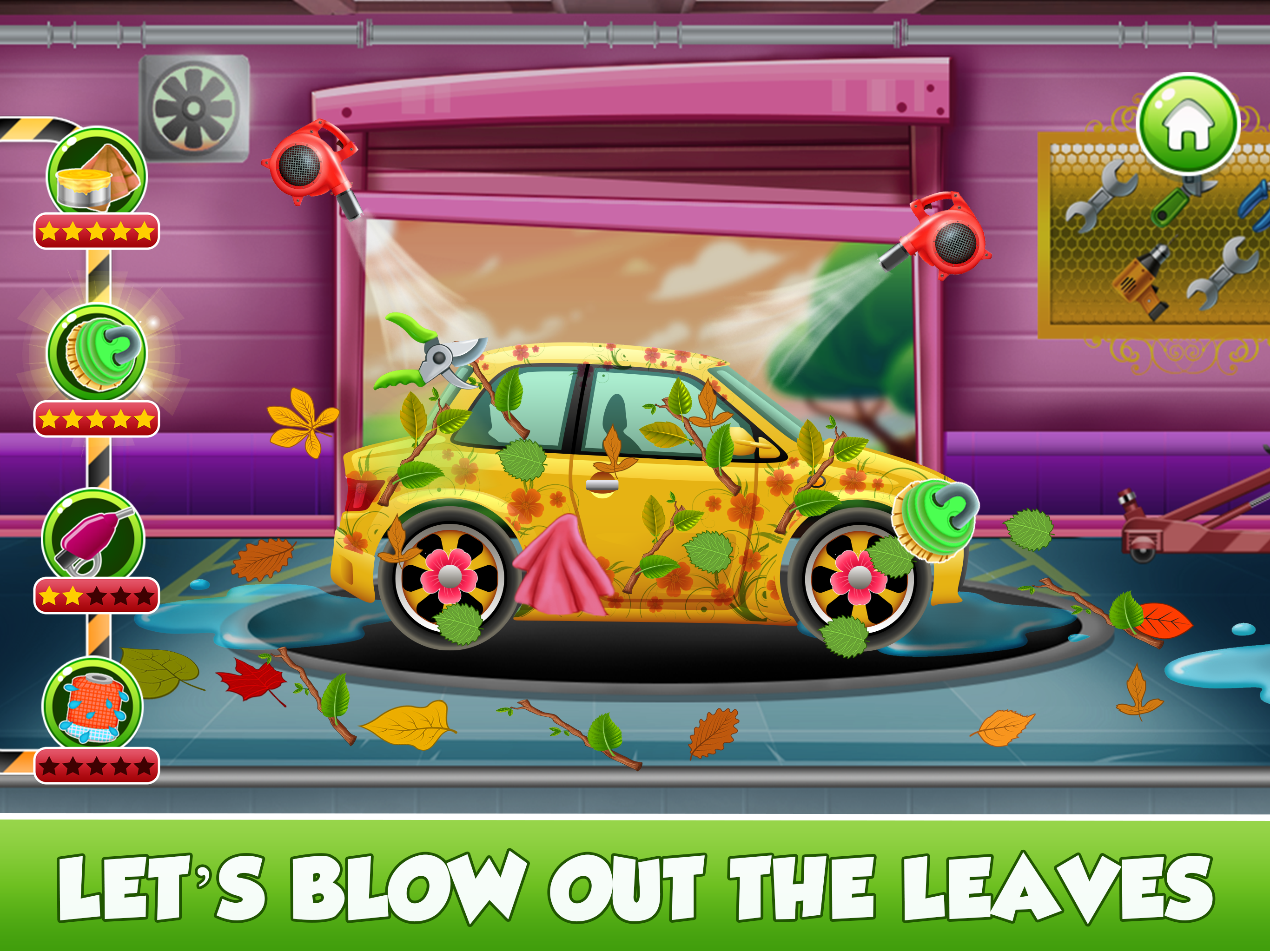 اسکرین شات 4 بازی Car Wash game for girls