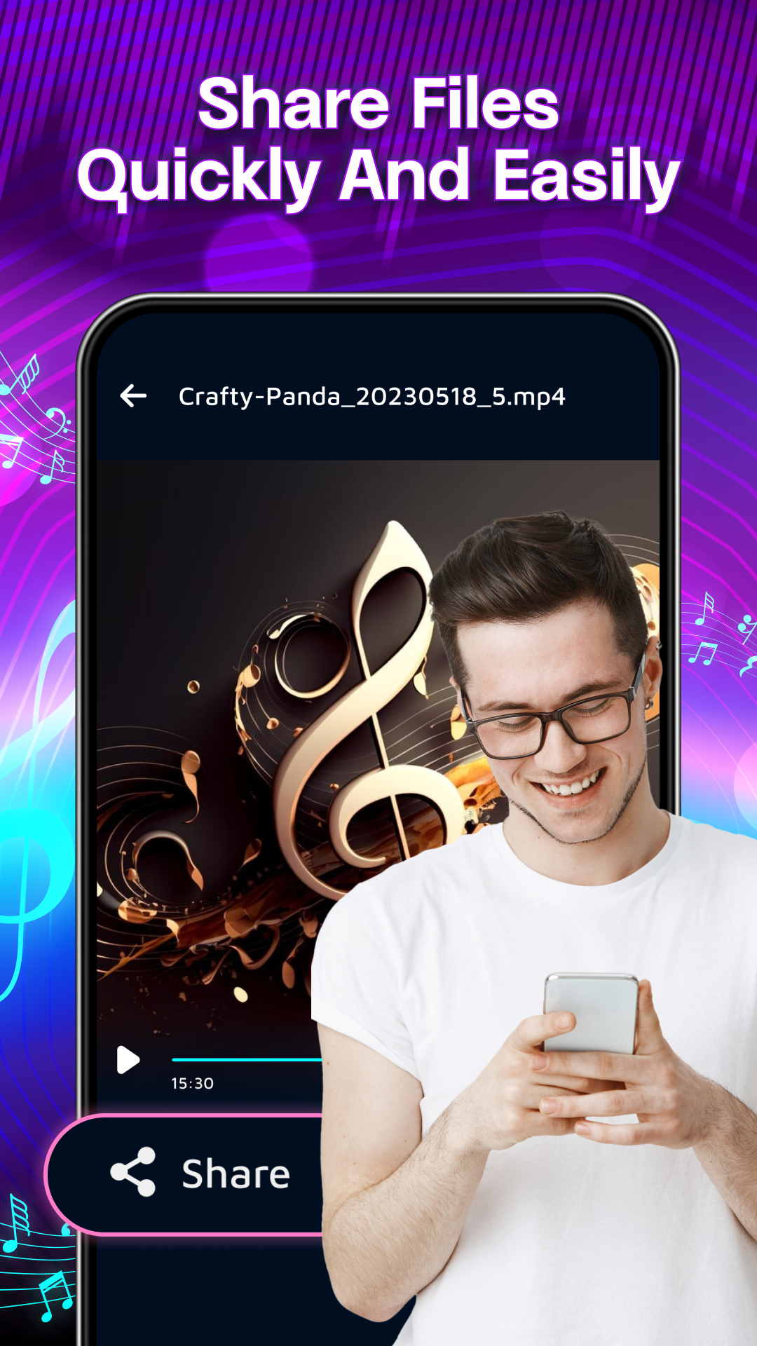 اسکرین شات 5 برنامه MP3 Converter - Video to MP3
