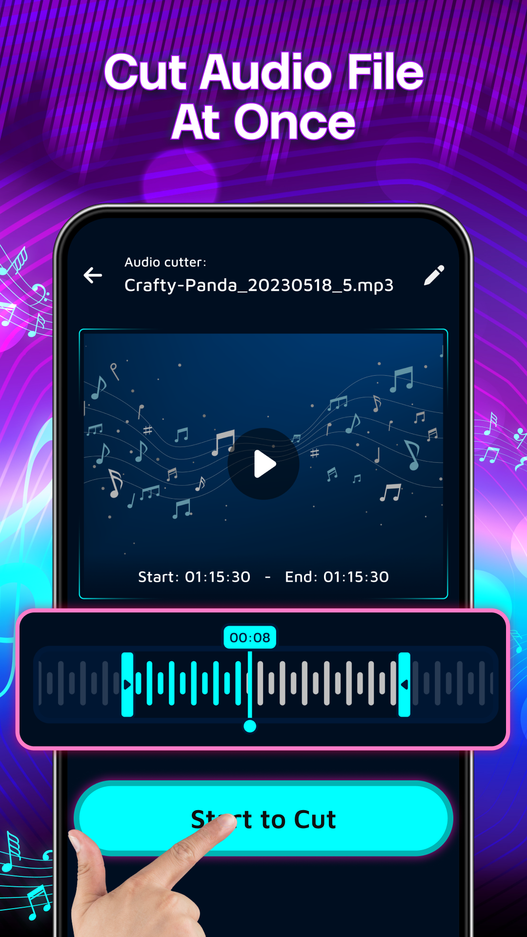 اسکرین شات 4 برنامه MP3 Converter - Video to MP3