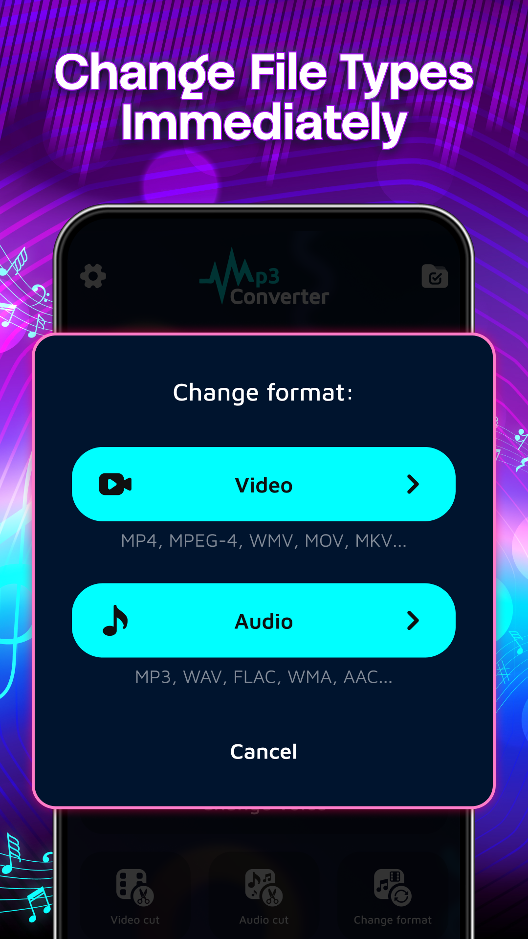 اسکرین شات 6 برنامه MP3 Converter - Video to MP3