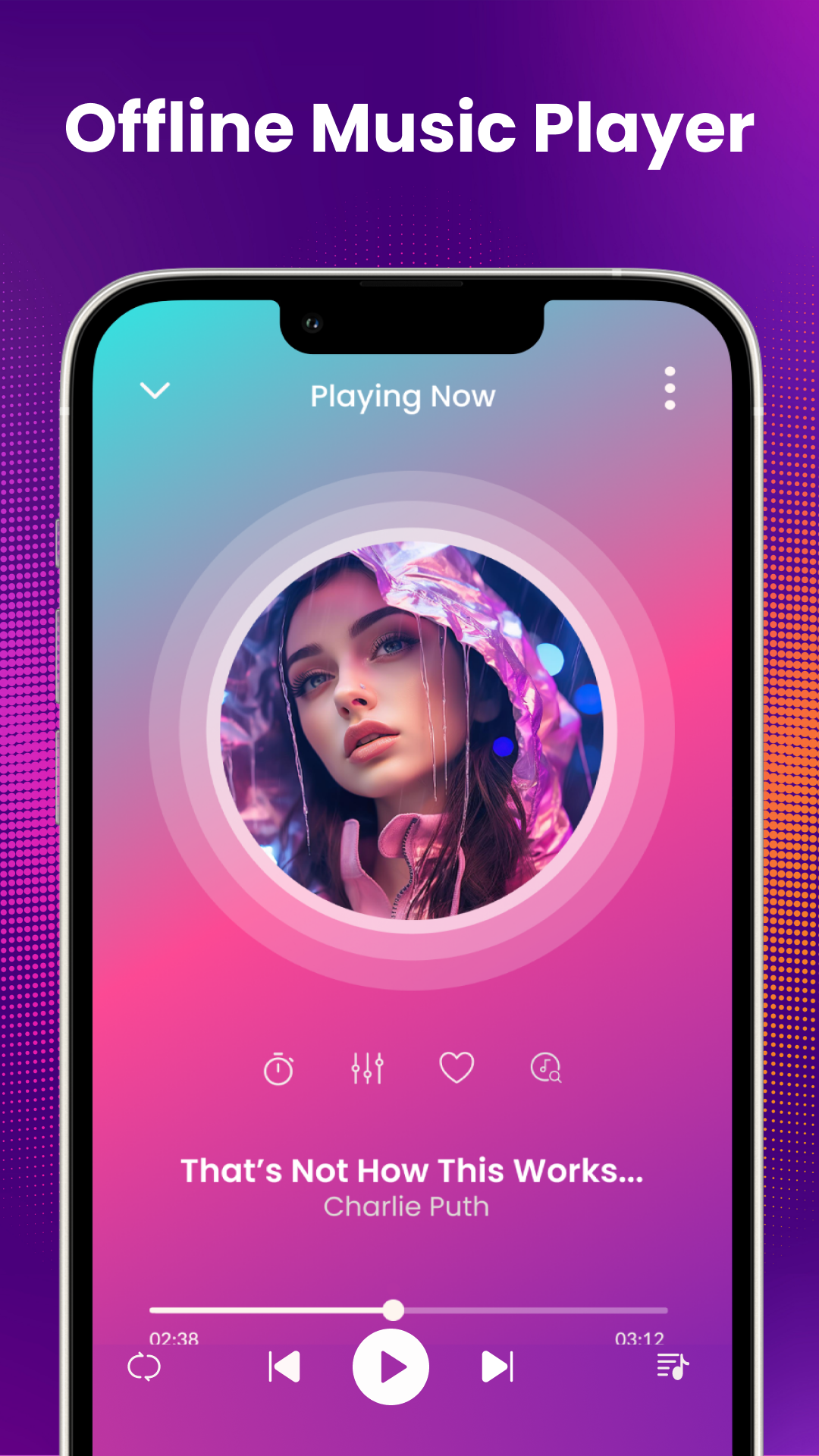 اسکرین شات 5 برنامه MP3 Music Player For Android