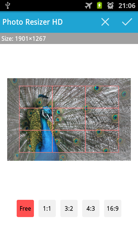 اسکرین شات 3 برنامه Photo Resizer HD