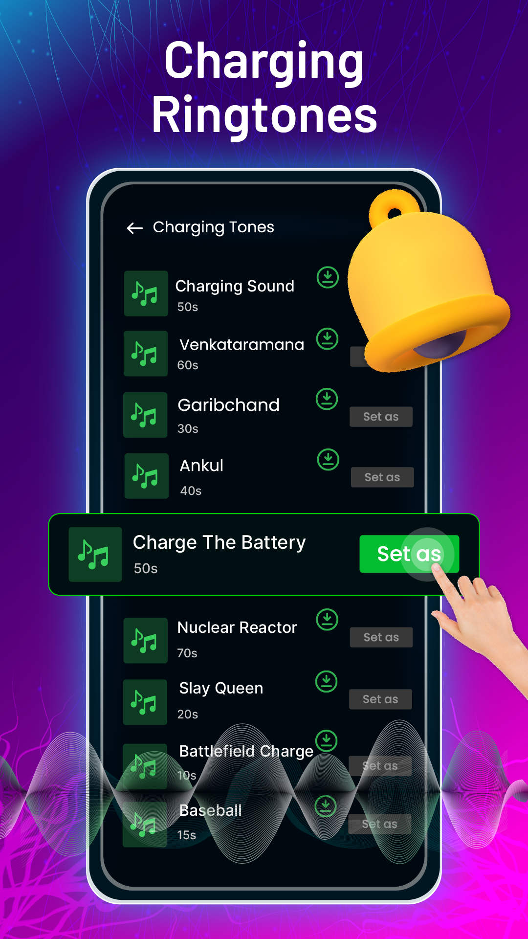 اسکرین شات 7 برنامه Charging Animation App