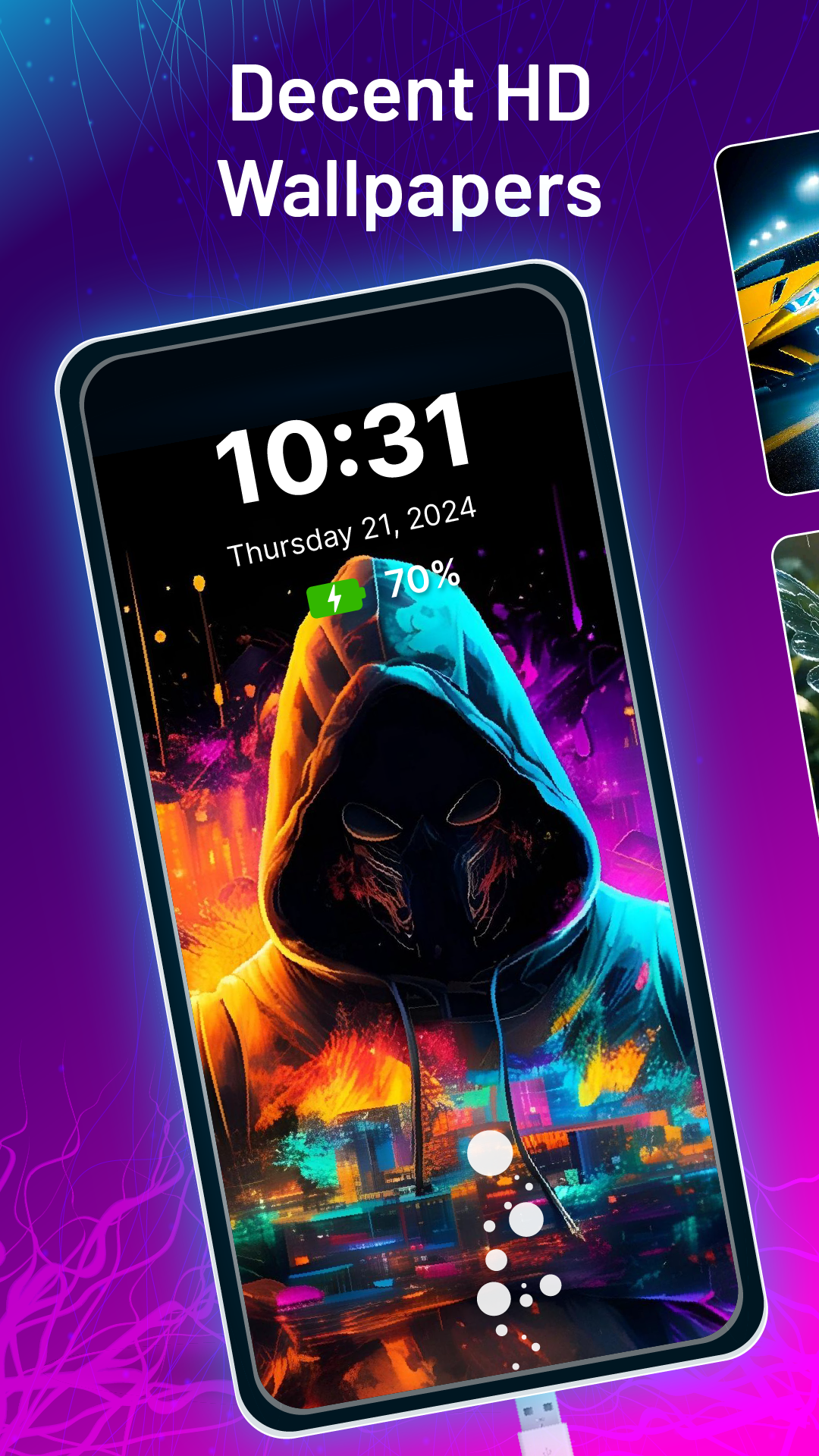 اسکرین شات 4 برنامه Charging Animation App