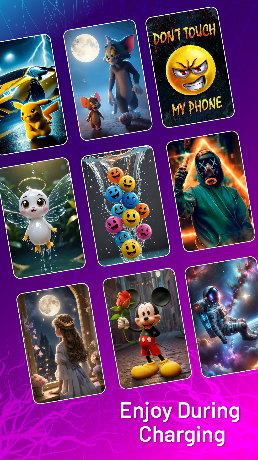 اسکرین شات 5 برنامه Charging Animation App