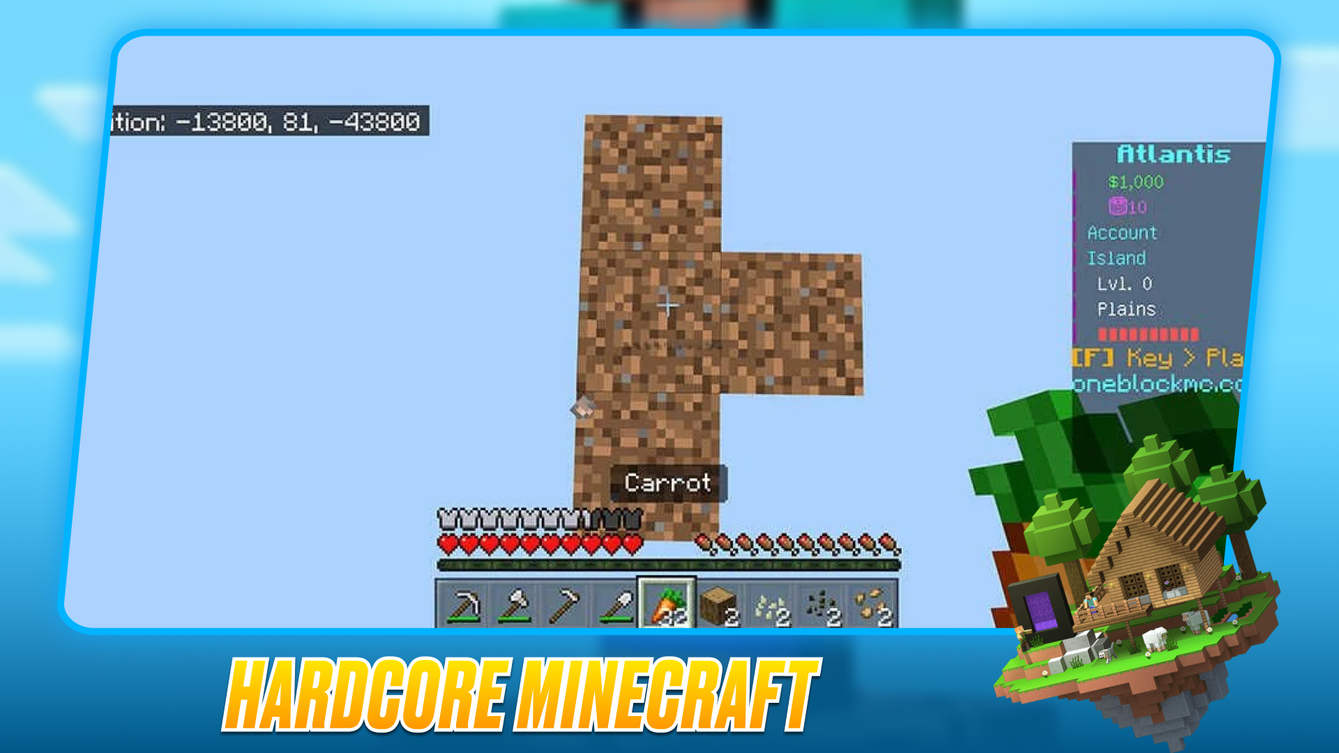 اسکرین شات 2 برنامه One Block Maps Minecraft 2025