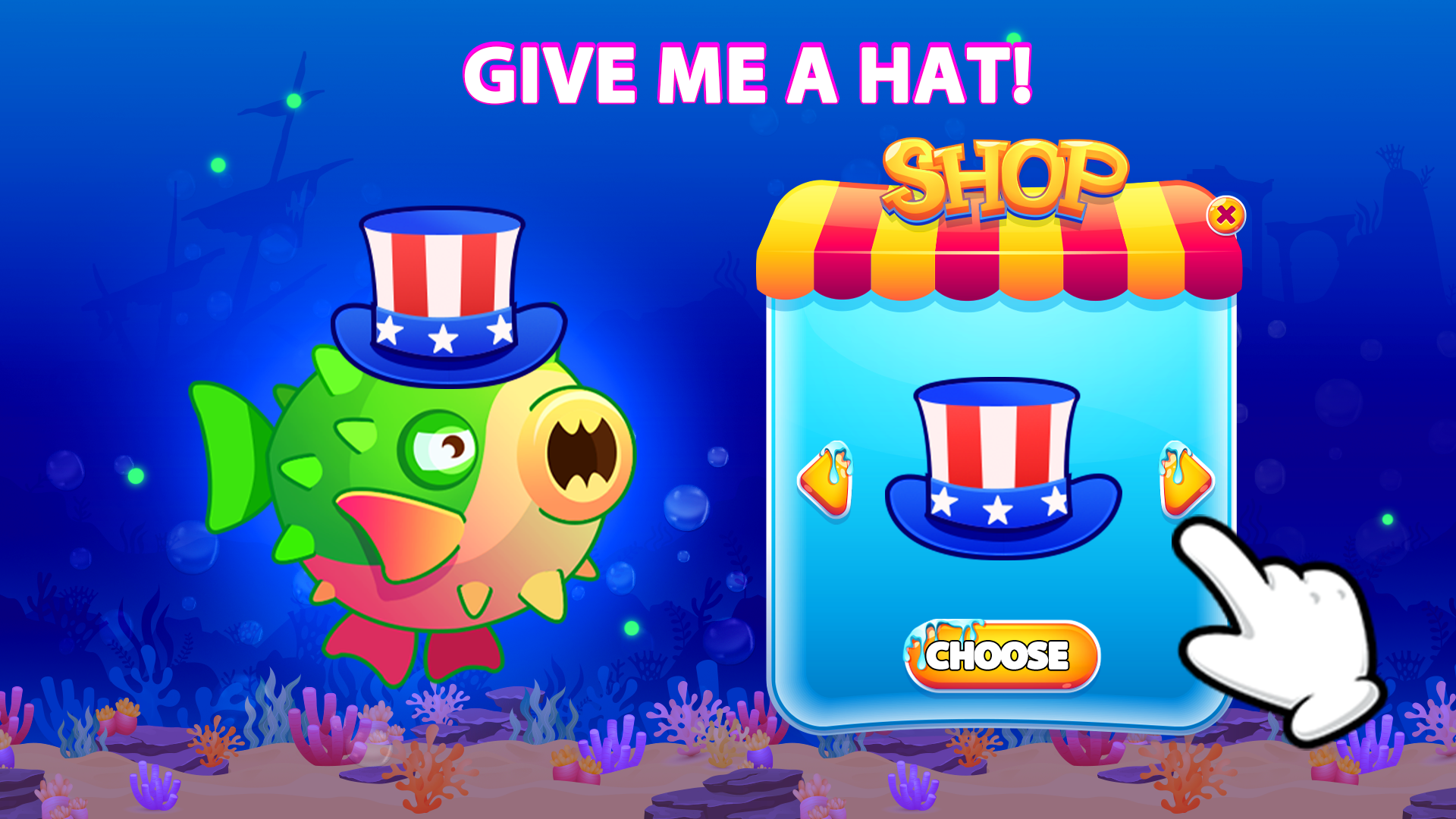 اسکرین شات 4 بازی Eat Fish.IO : Fish Battle