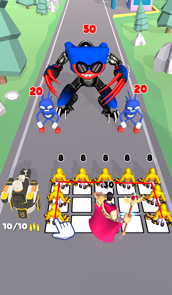اسکرین شات 2 بازی Merge Superhero Monster Attack
