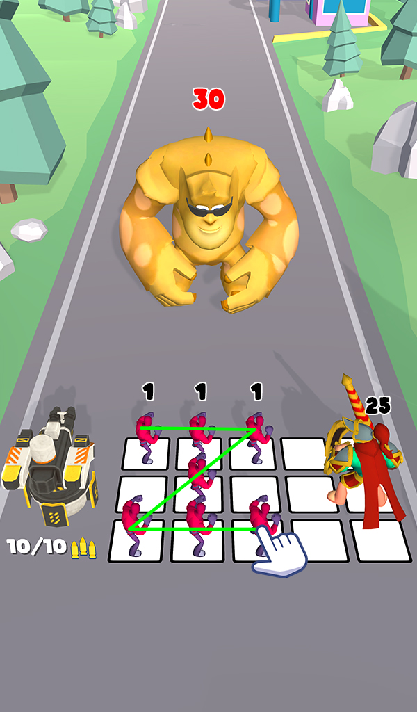 اسکرین شات 3 بازی Merge Superhero Monster Attack