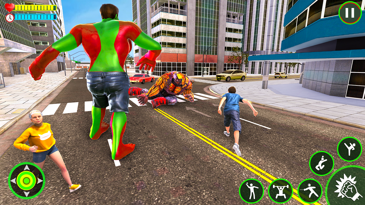 اسکرین شات 4 بازی Incredible Monster Hero Battle