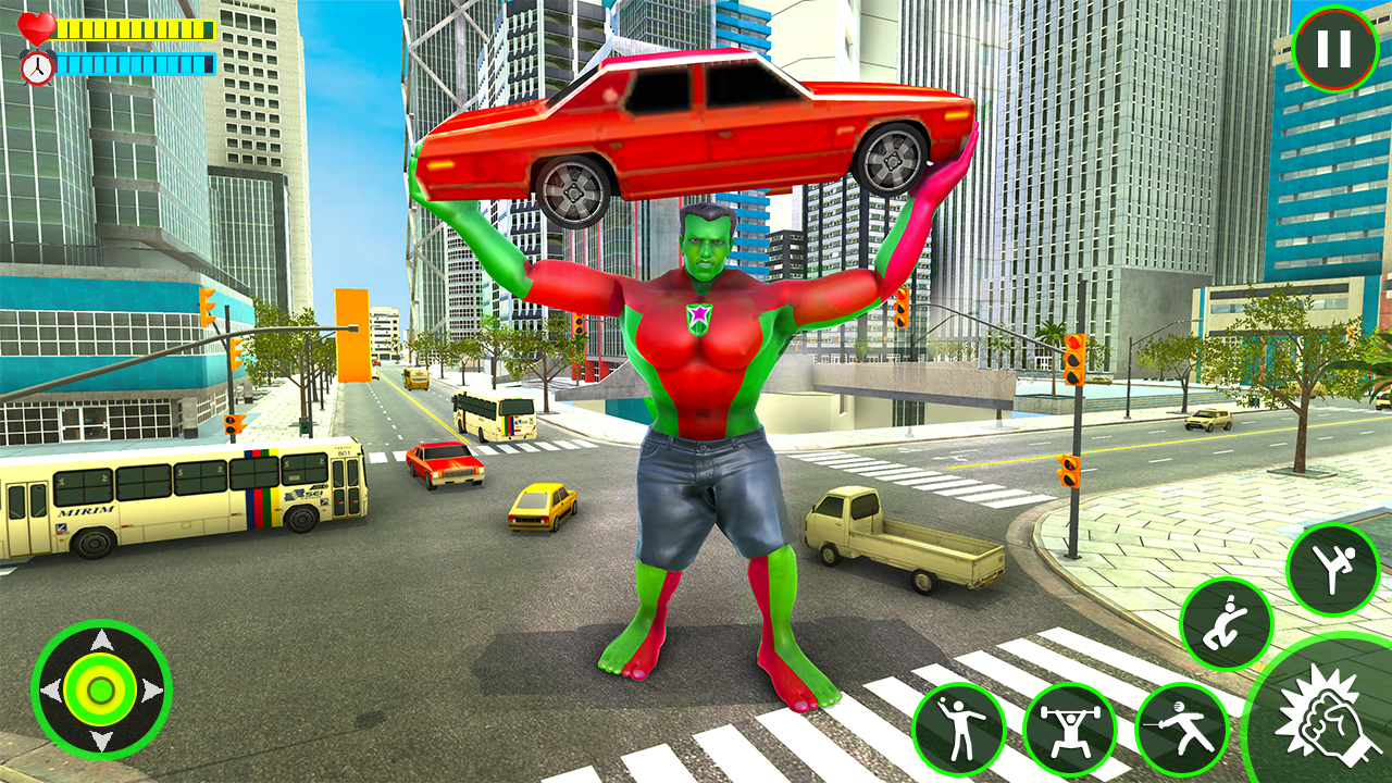 اسکرین شات 1 بازی Incredible Monster Hero Battle