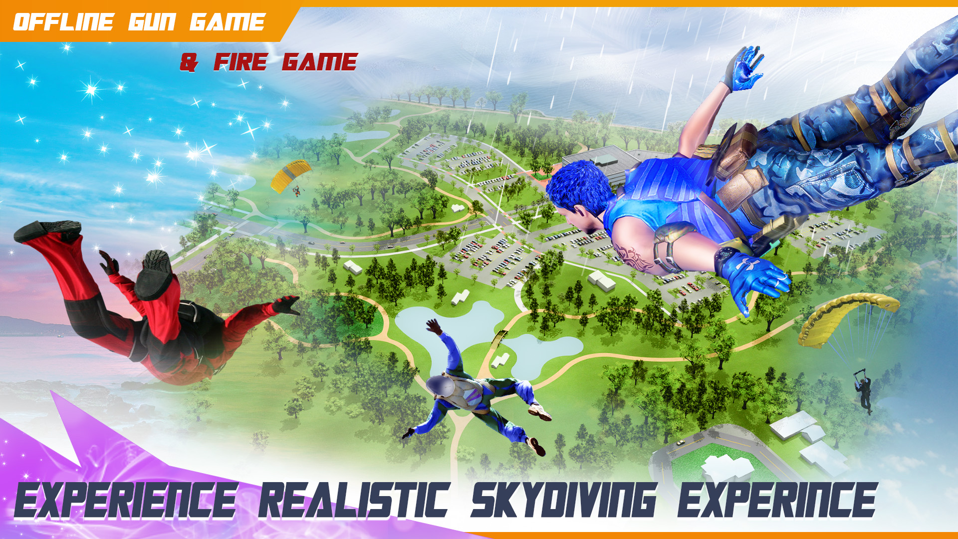 اسکرین شات 2 بازی Offline Gun Games : Fire Games