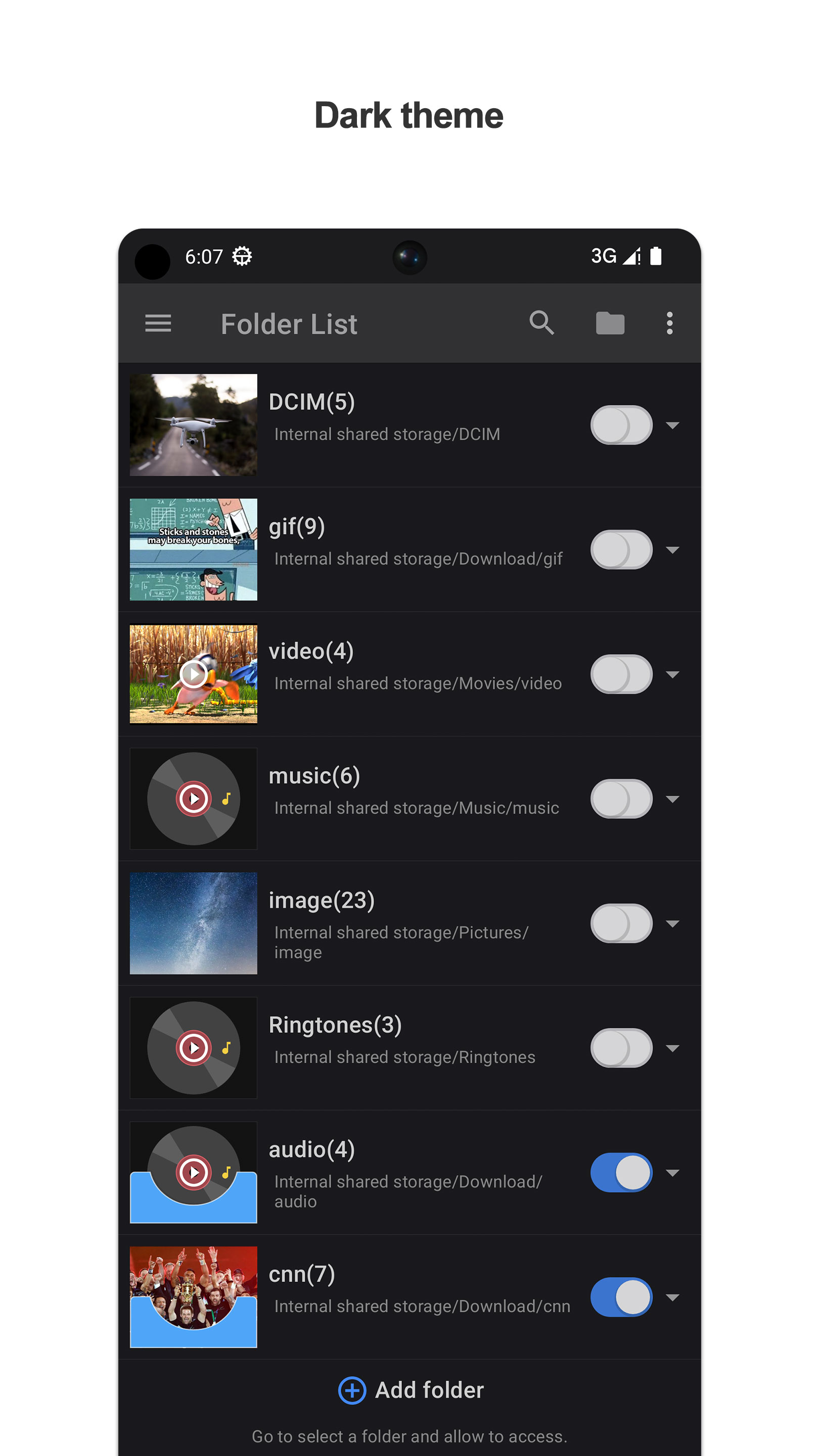 اسکرین شات 6 برنامه Nomedia