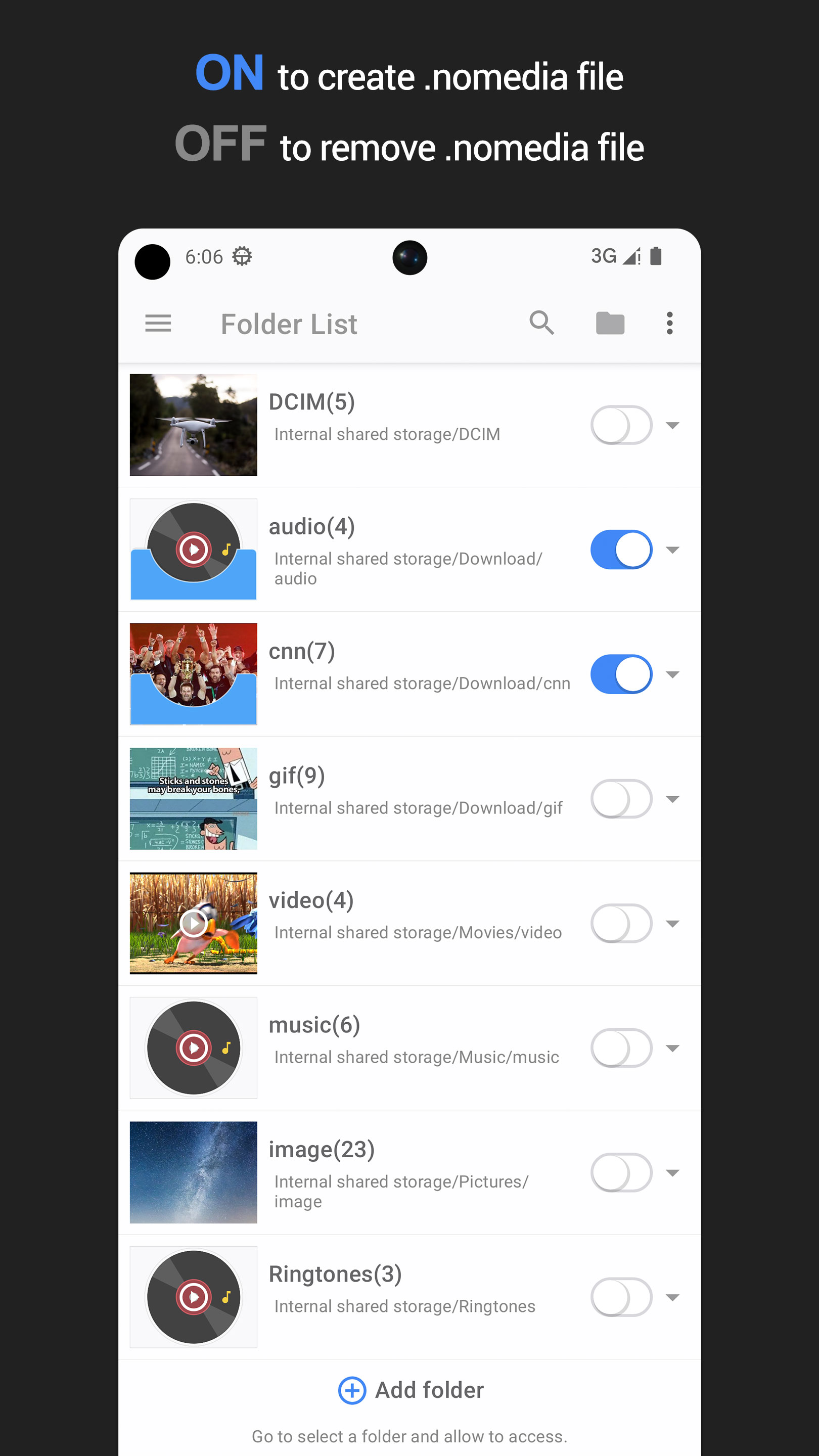 اسکرین شات 2 برنامه Nomedia