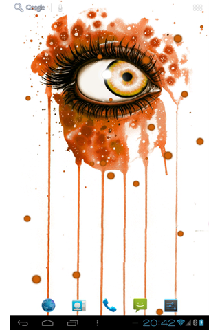 اسکرین شات 5 برنامه Beautiful Eyes wallpaper