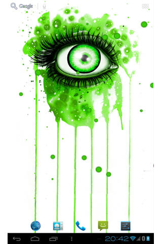اسکرین شات 4 برنامه Beautiful Eyes wallpaper