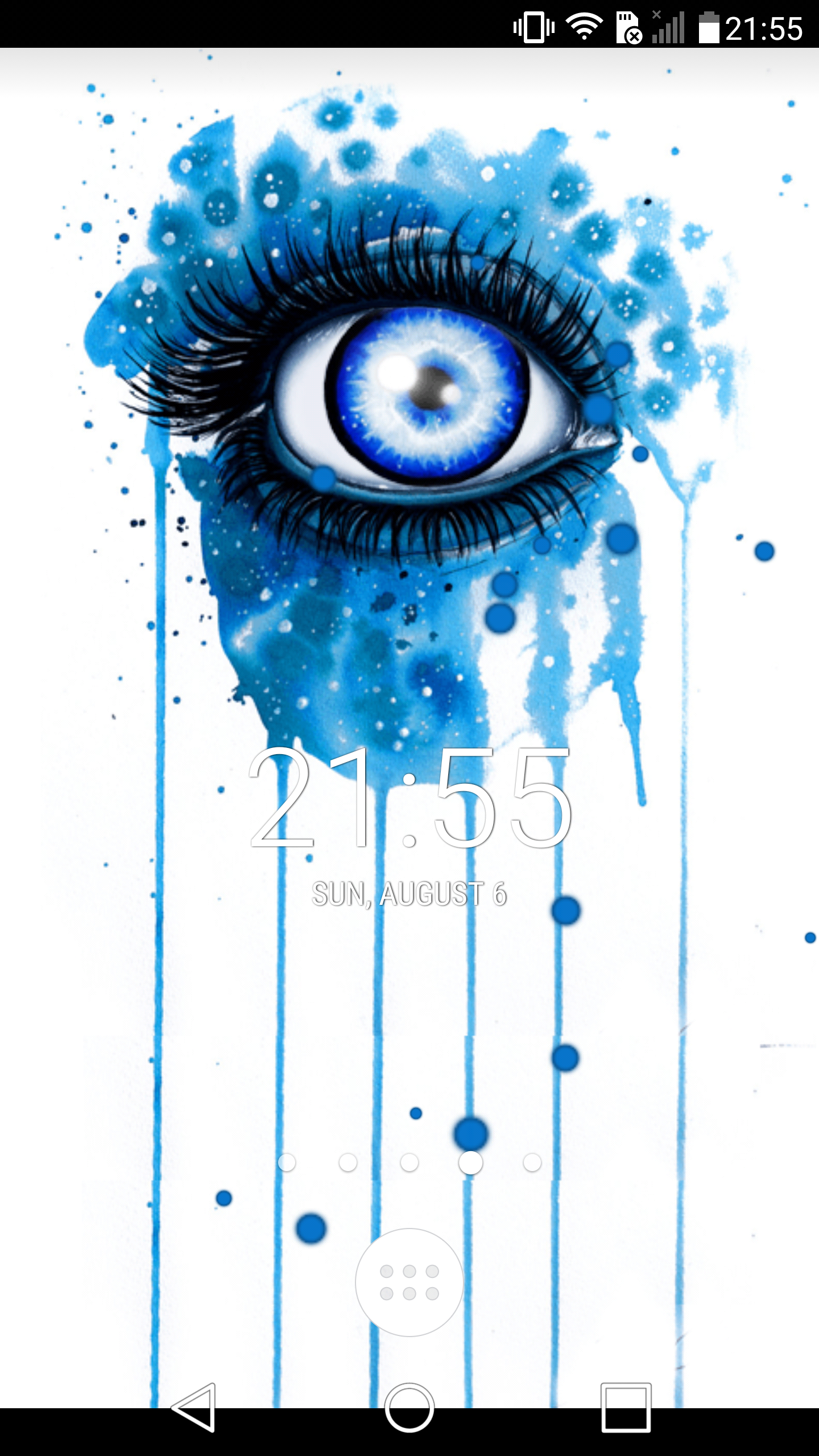 اسکرین شات 2 برنامه Beautiful Eyes wallpaper