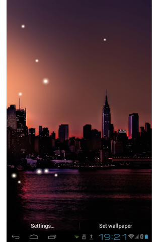 اسکرین شات 5 برنامه Amazing City live wallpapers
