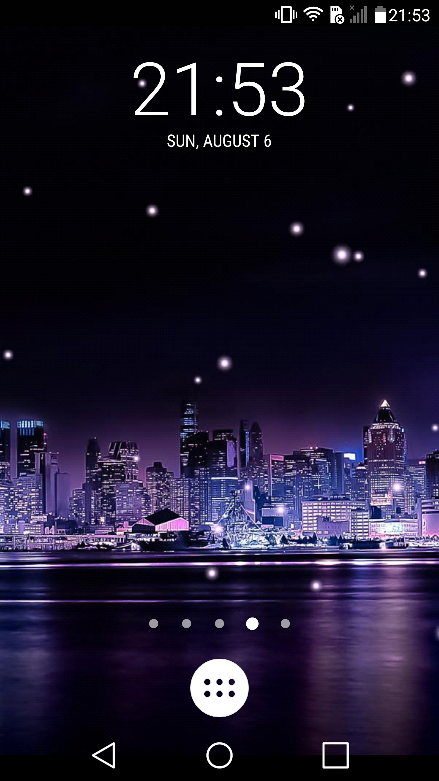 اسکرین شات 2 برنامه Amazing City live wallpapers